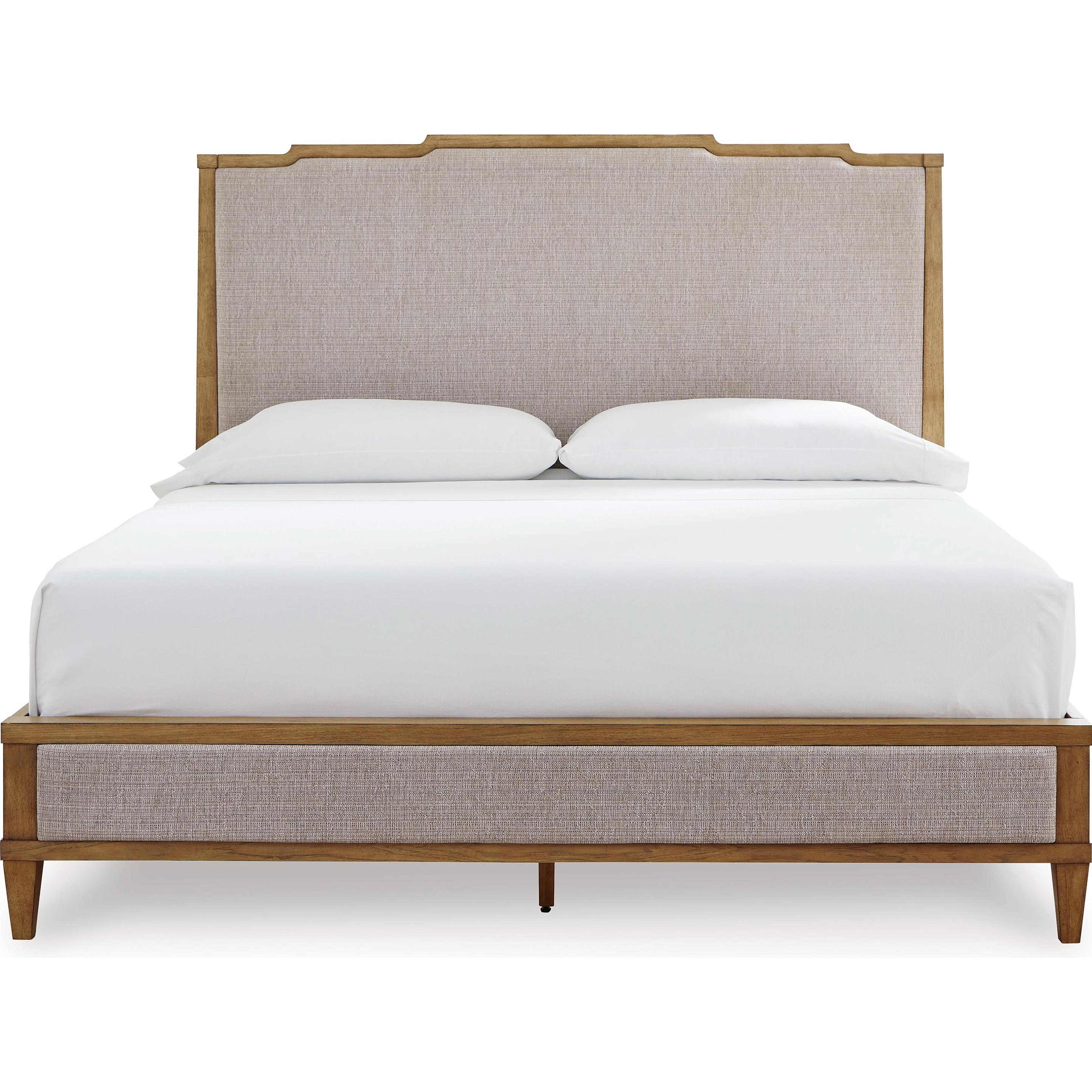 Size_California King --  Signature Design by Ashley Sharlance Upholstered Panel Bed IMAGE 2