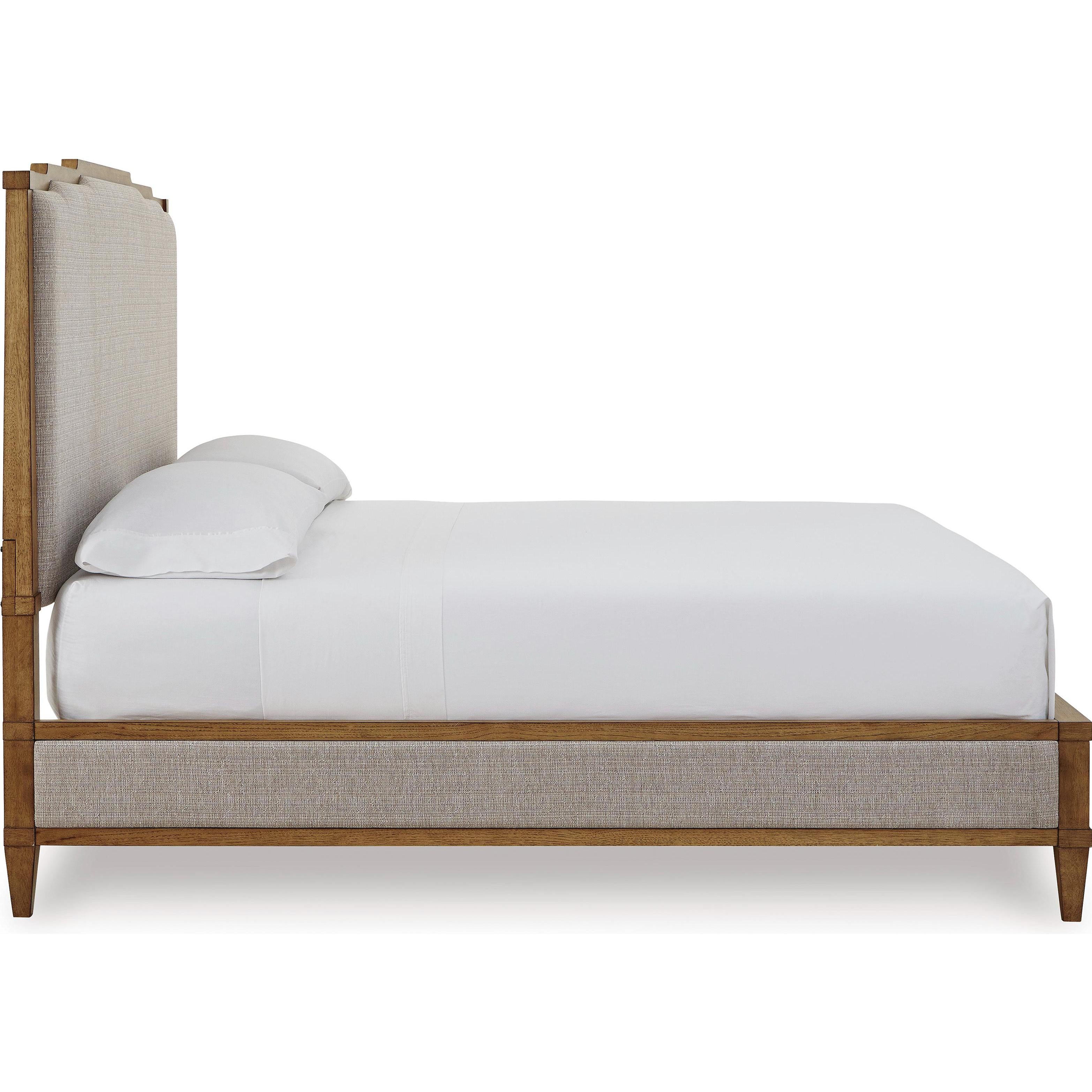 Size_California King --  Signature Design by Ashley Sharlance Upholstered Panel Bed IMAGE 3