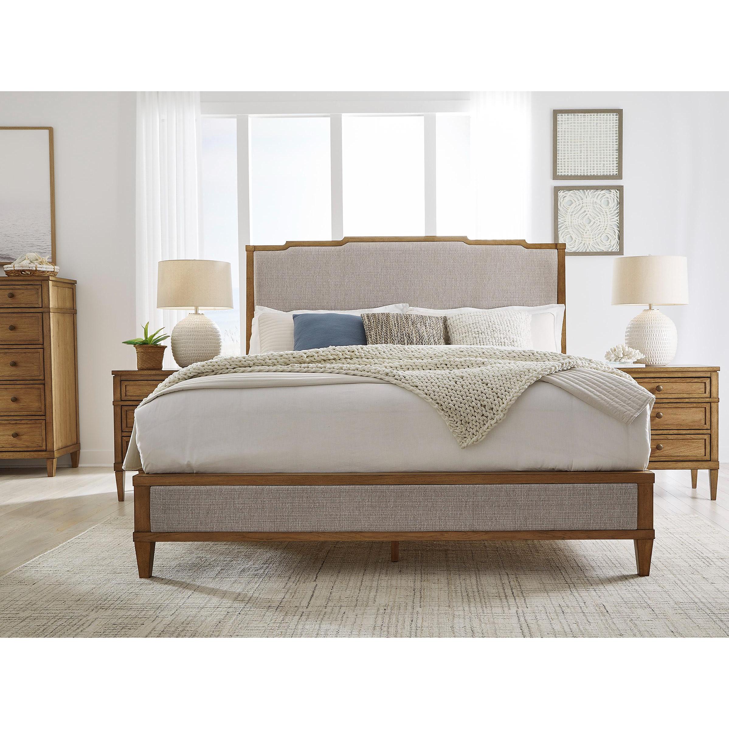  Size_California King --  Signature Design by Ashley Sharlance Upholstered Panel Bed IMAGE 6