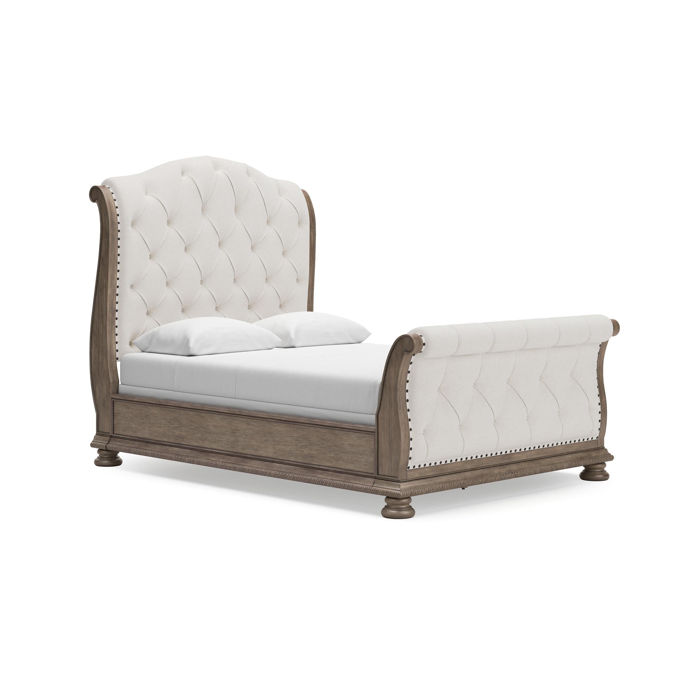 Size_Queen --  Signature Design by Ashley Ardenfield Upholstered Sleigh Bed IMAGE 1