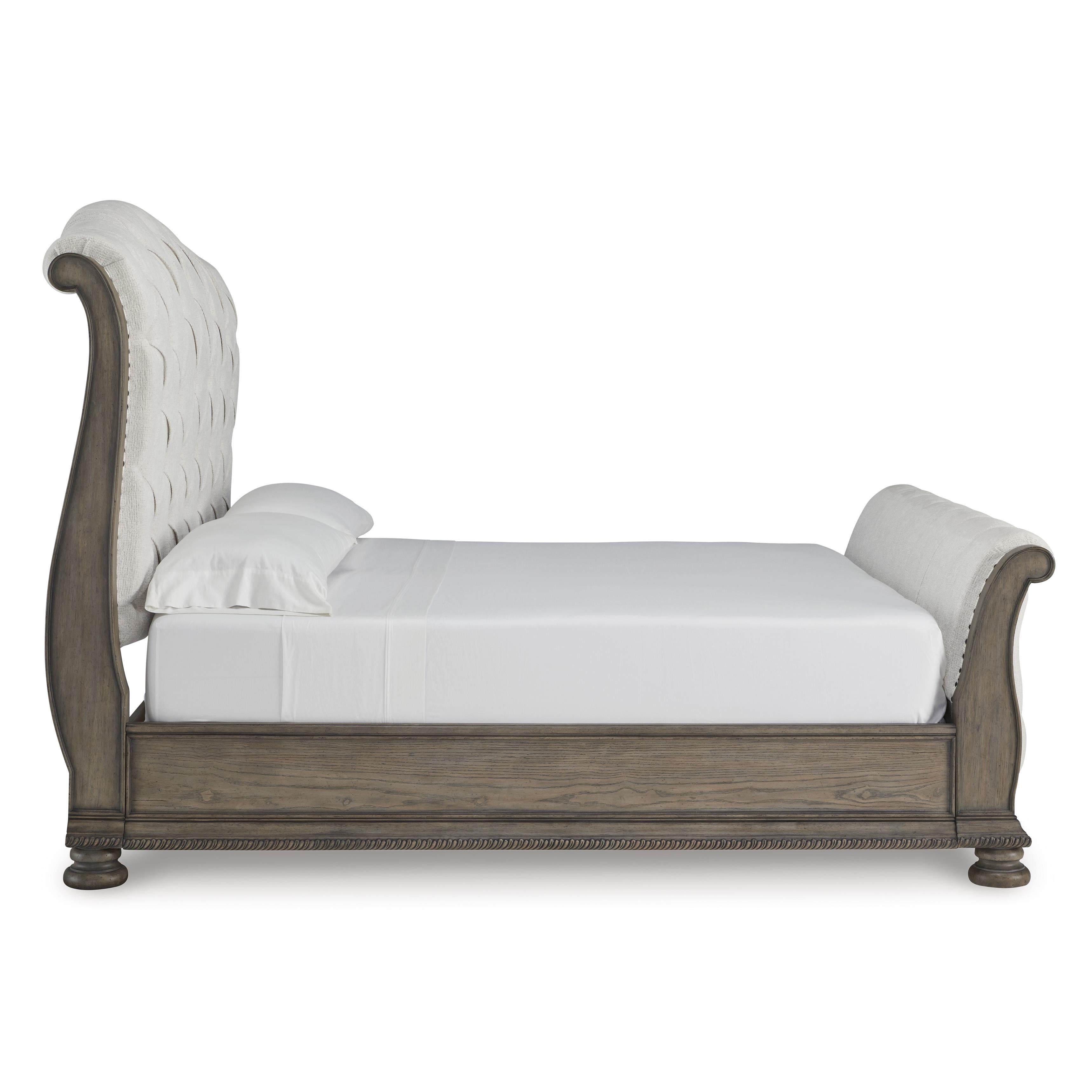  Size_King --  Ardenfield B944B4 King Upholstered Sleigh Bed IMAGE 3