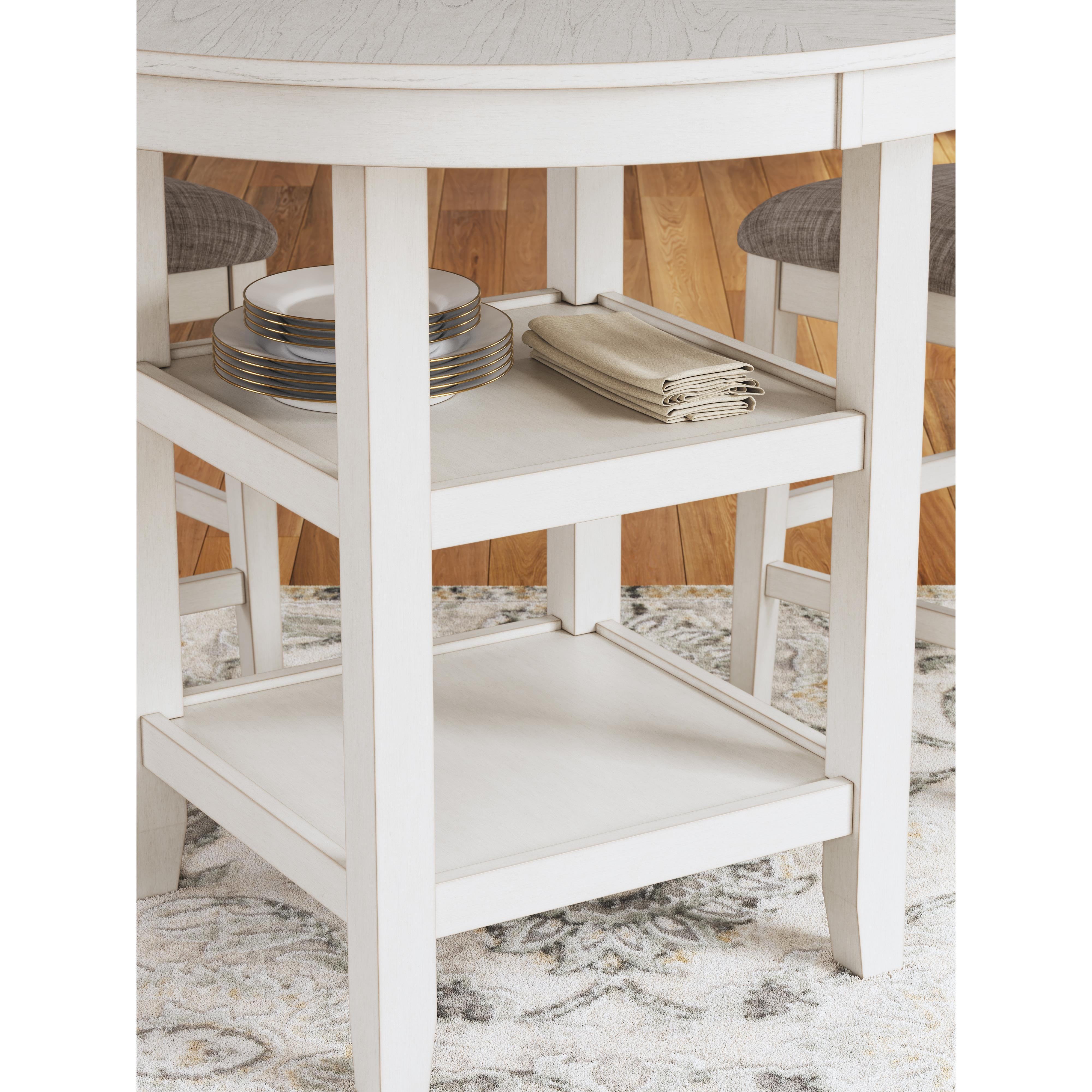  Signature Design by Ashley Erinberg D423-223 Dining Room Counter Table Set IMAGE 6