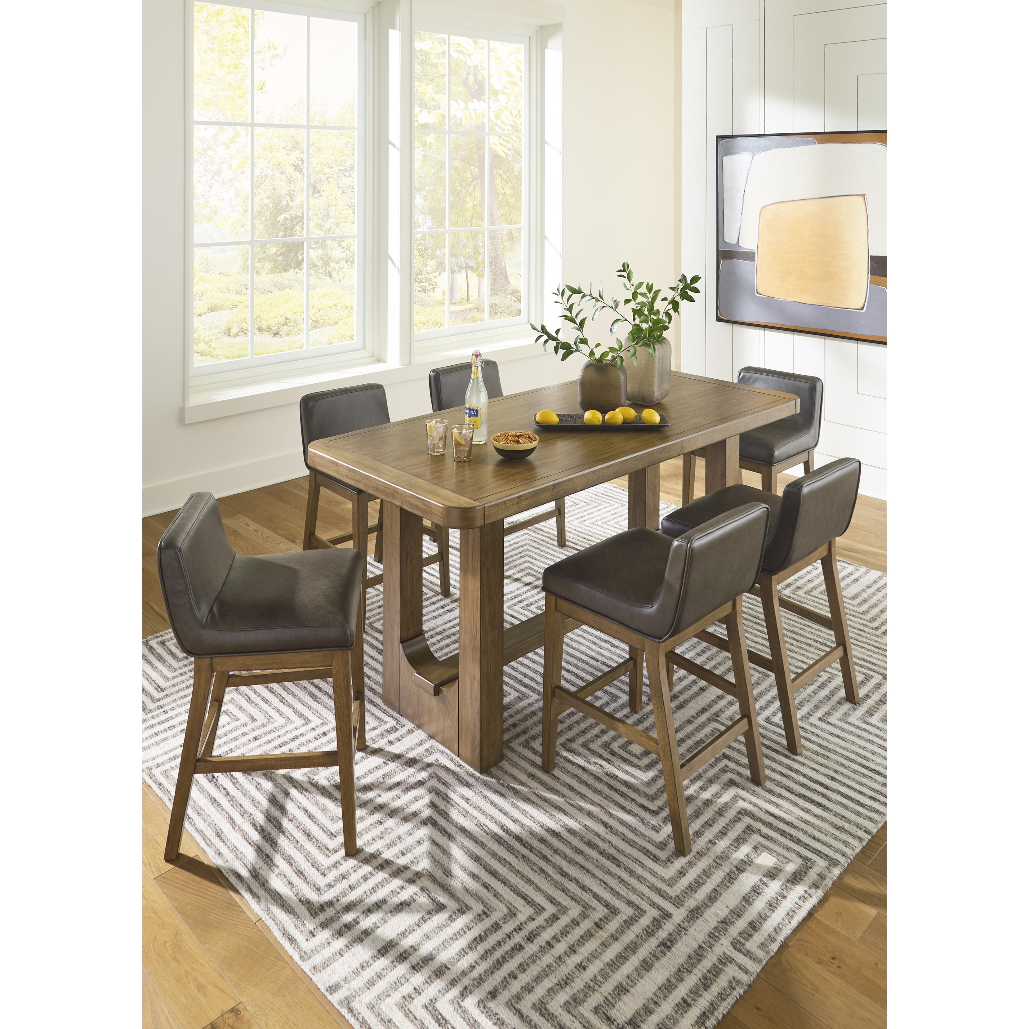  Signature Design by Ashley Cabalynn D974-124 Upholstered Barstool IMAGE 16