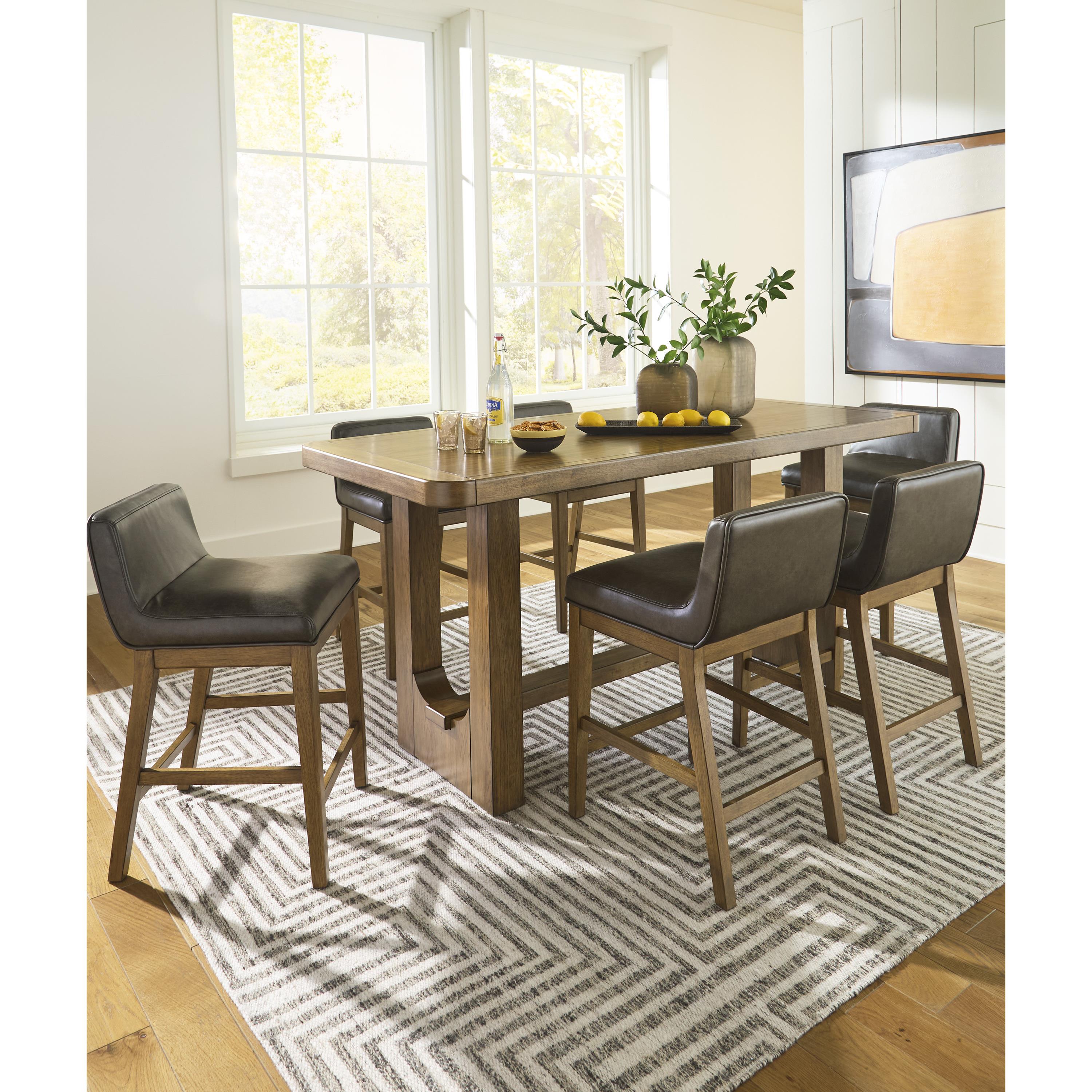  Signature Design by Ashley Cabalynn D974-124 Upholstered Barstool IMAGE 17