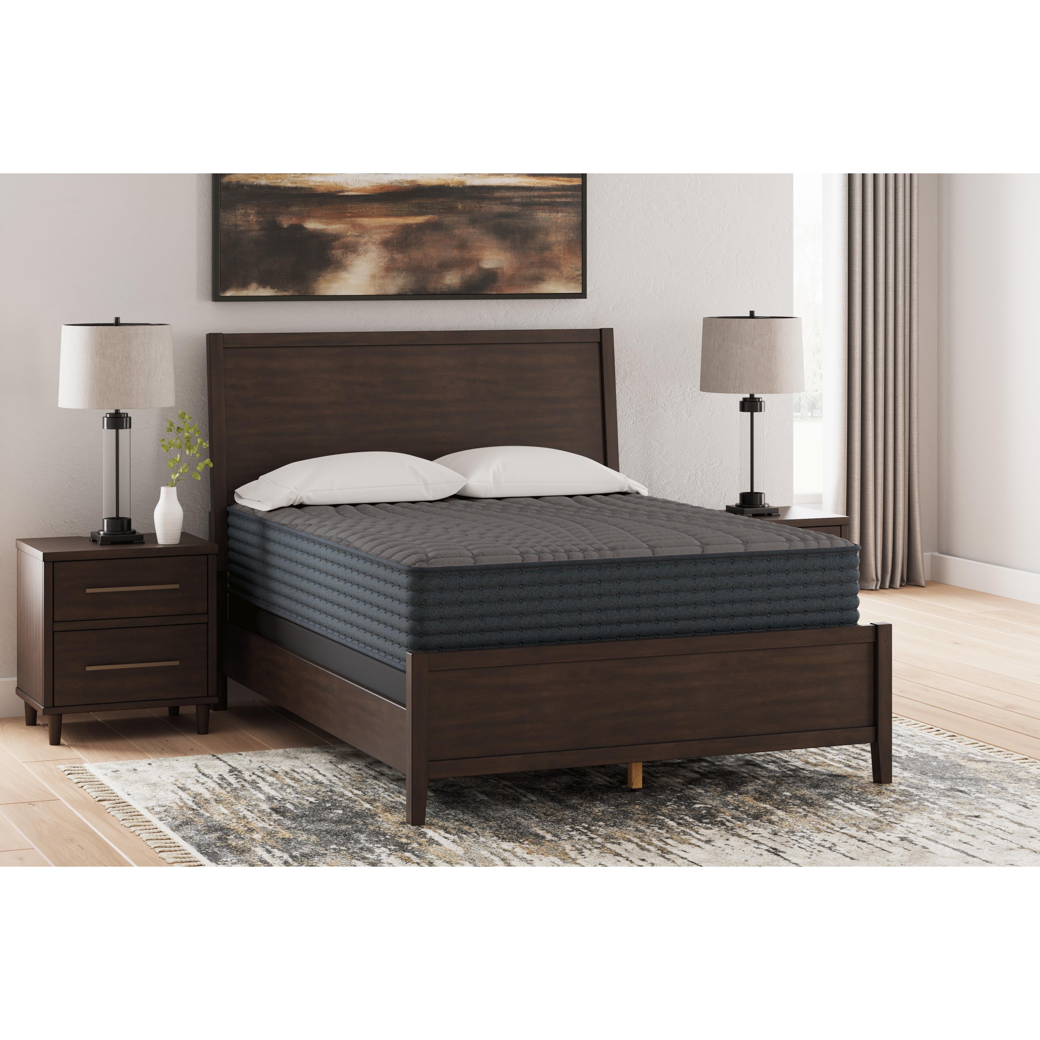  Size_Queen --  Sierra Sleep Gray 1200 Hybrid Mattress IMAGE 7