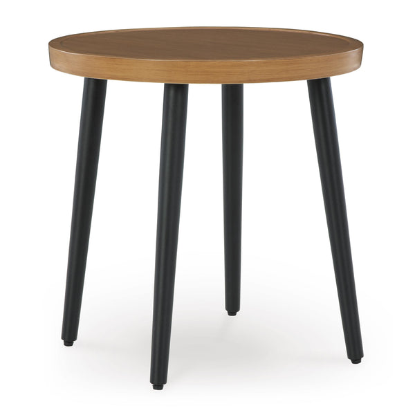 Signature Design by Ashley Horizon Hall P572-706 Round End Table