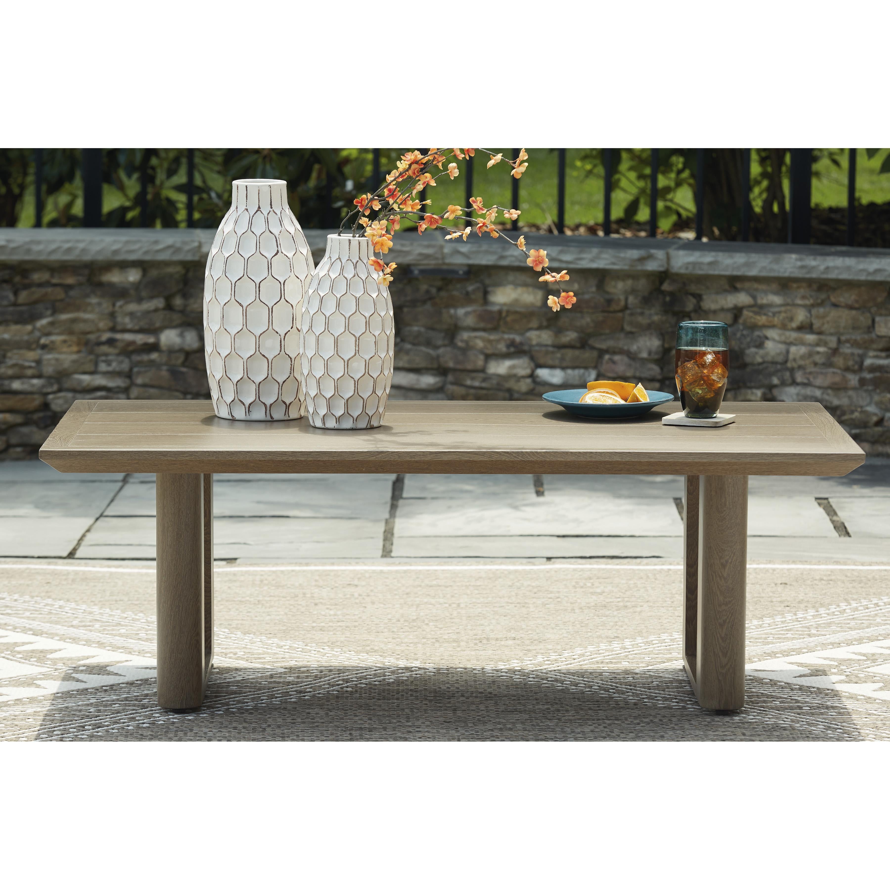  Signature Design by Ashley Serene Bay P671-701 Rectangular Cocktail Table IMAGE 5