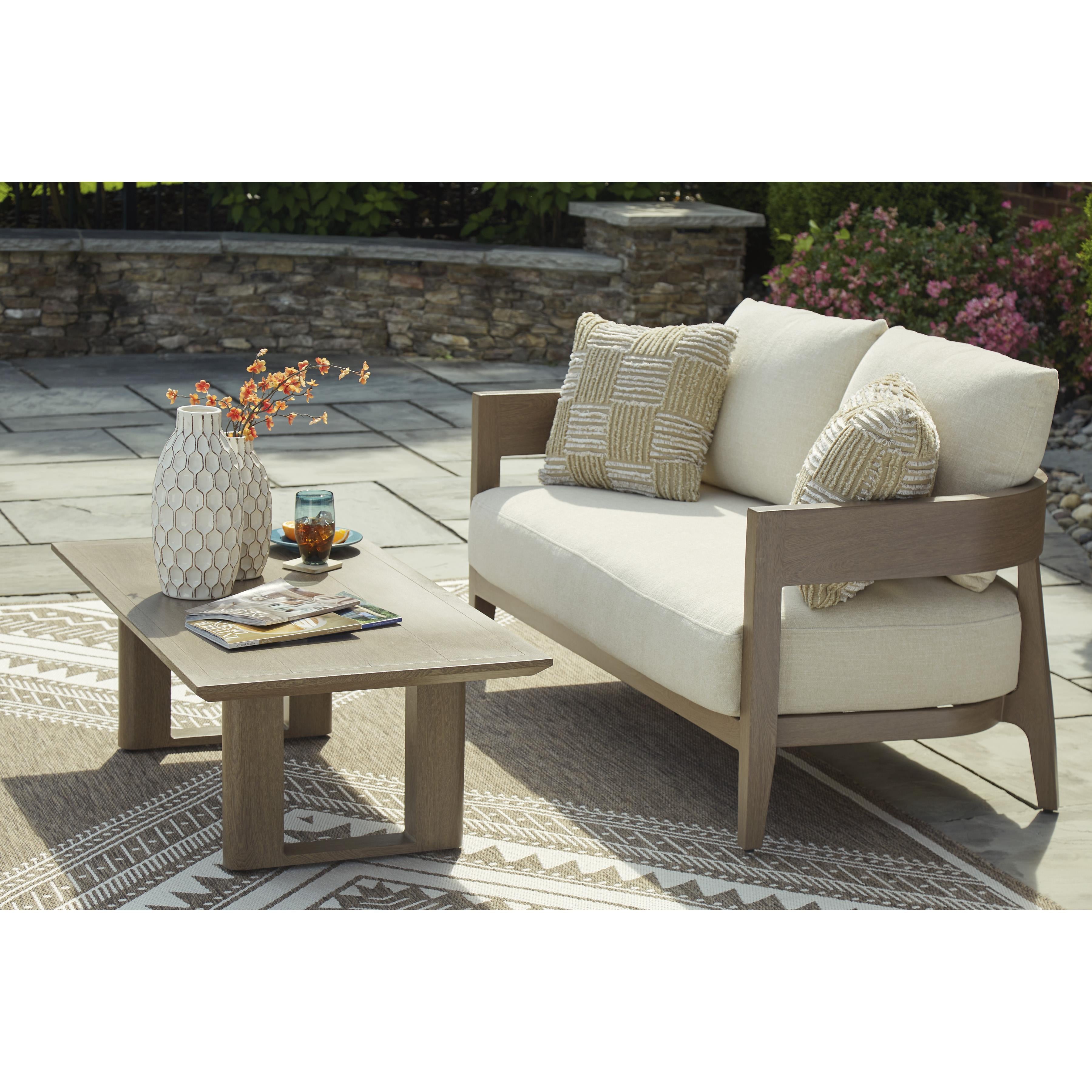 Signature Design by Ashley Serene Bay P671-701 Rectangular Cocktail Table IMAGE 6