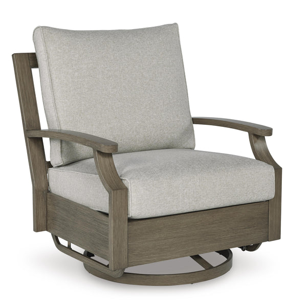 Signature Design by Ashley Rainier Ranch P701-821 Swivel Glider Chair with Cushion