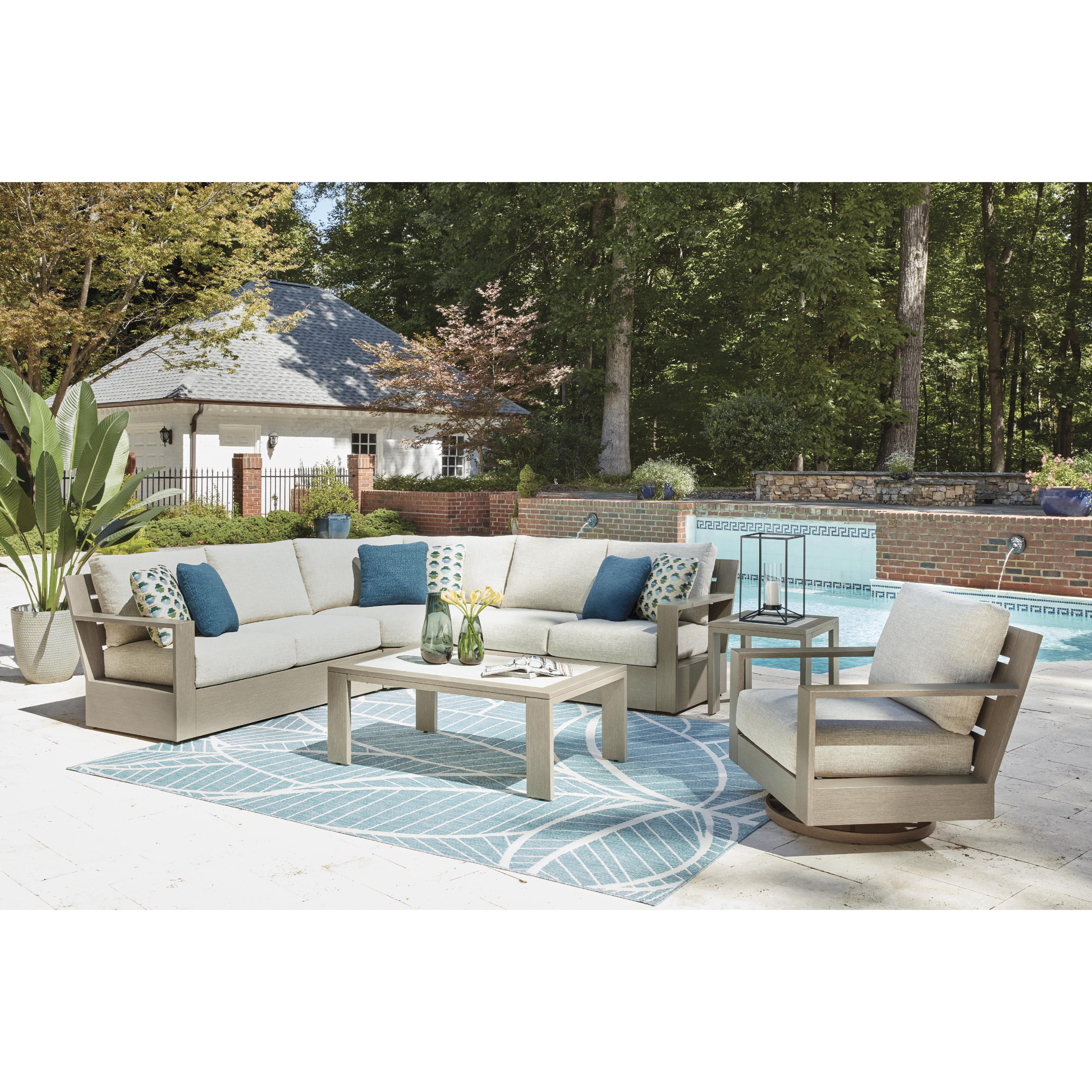  Signature Design by Ashley Kimpton Isle P704-702 Square End Table IMAGE 6