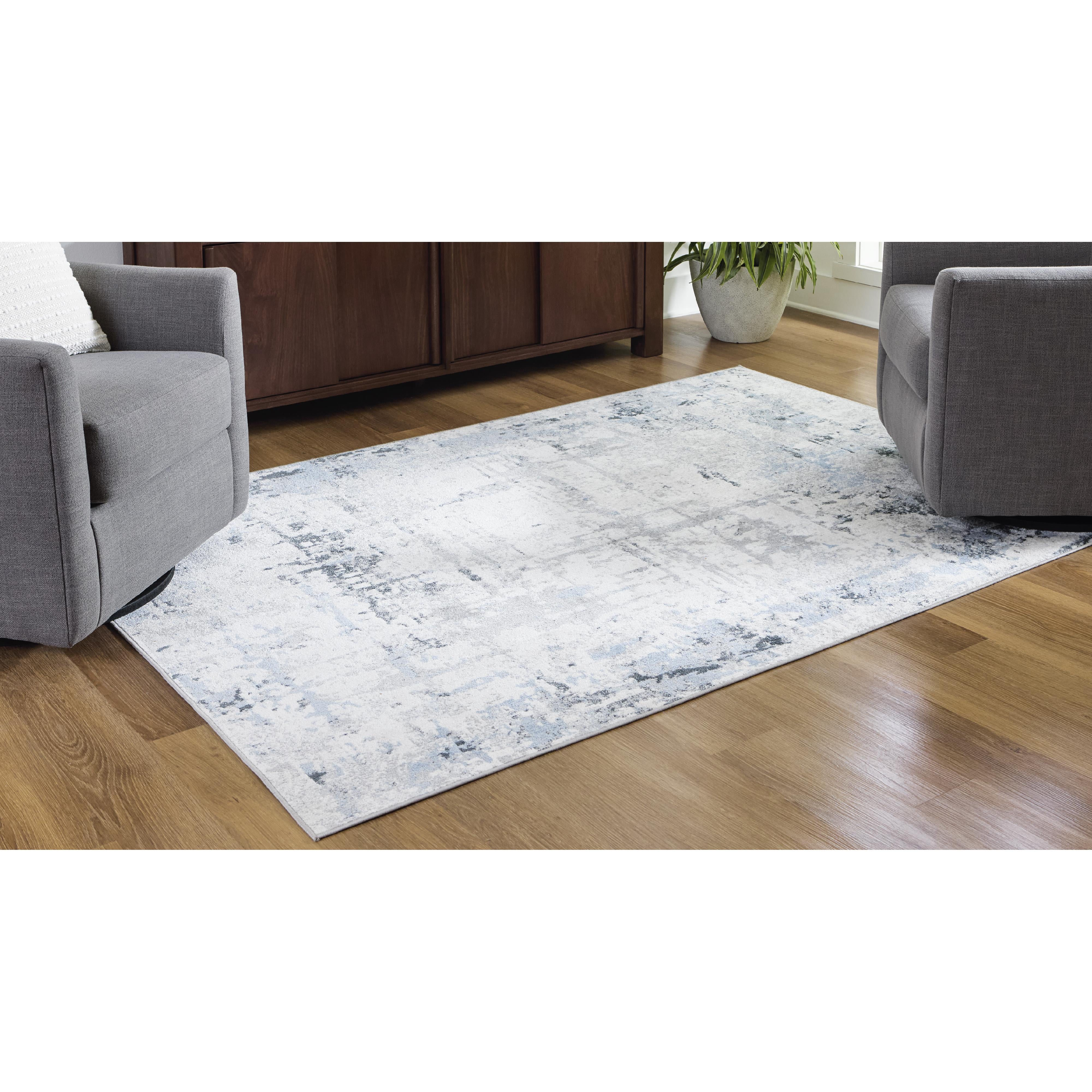  Size_5' x 7'2" --  Signature Design by Ashley Emertonly Washable Rug IMAGE 2