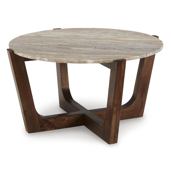 Signature Design by Ashley Tanidore T667-8 Round Cocktail Table