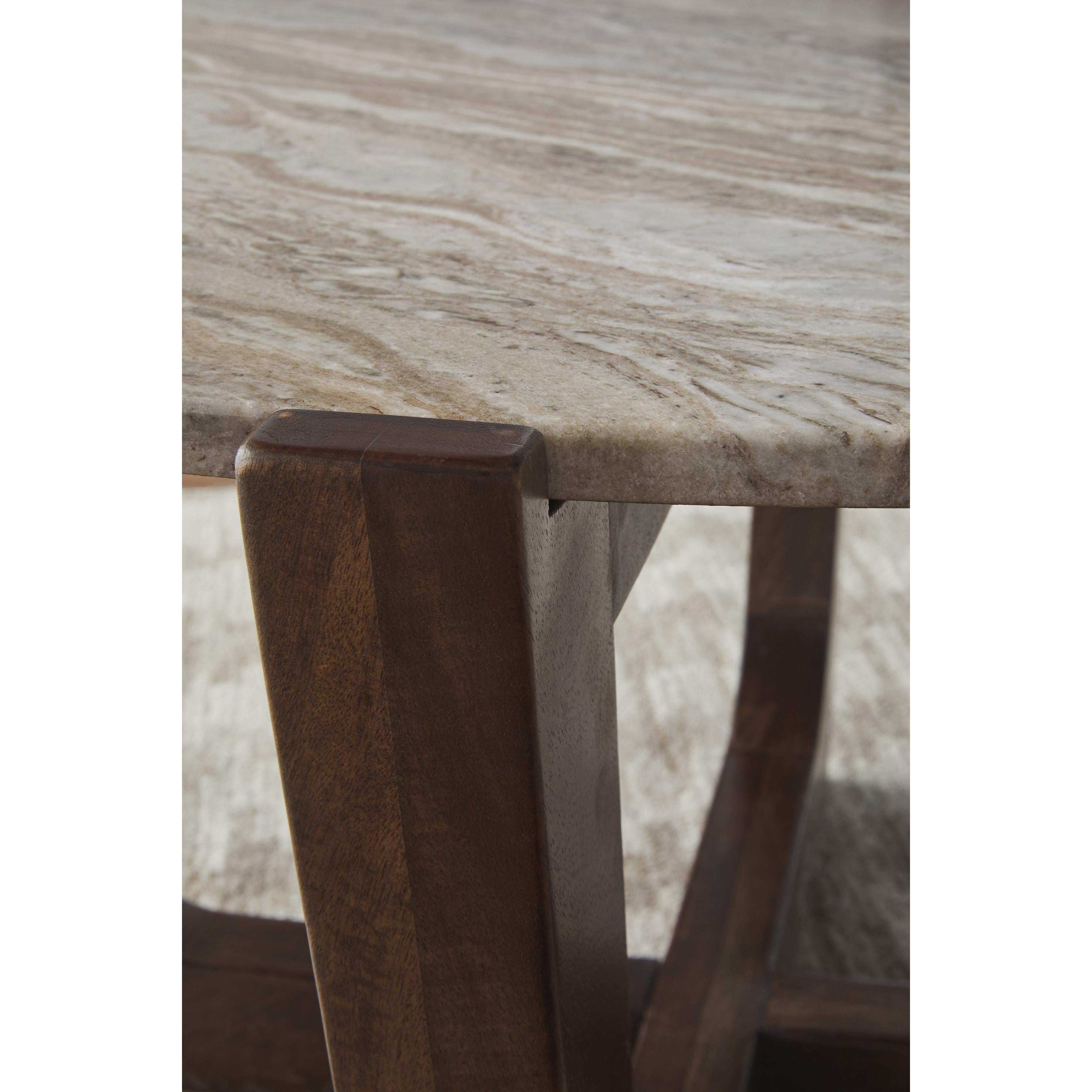  Signature Design by Ashley Tanidore T667-8 Round Cocktail Table IMAGE 6