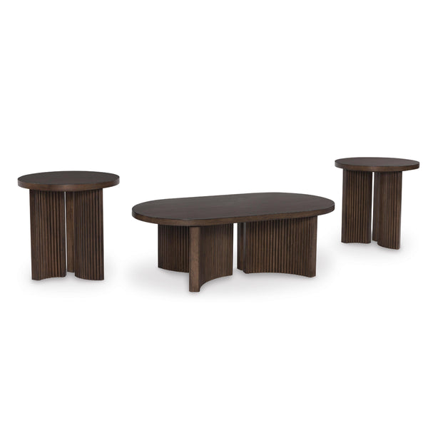 Signature Design by Ashley Korestone T689T1 Coffee Table and 2 End Tables