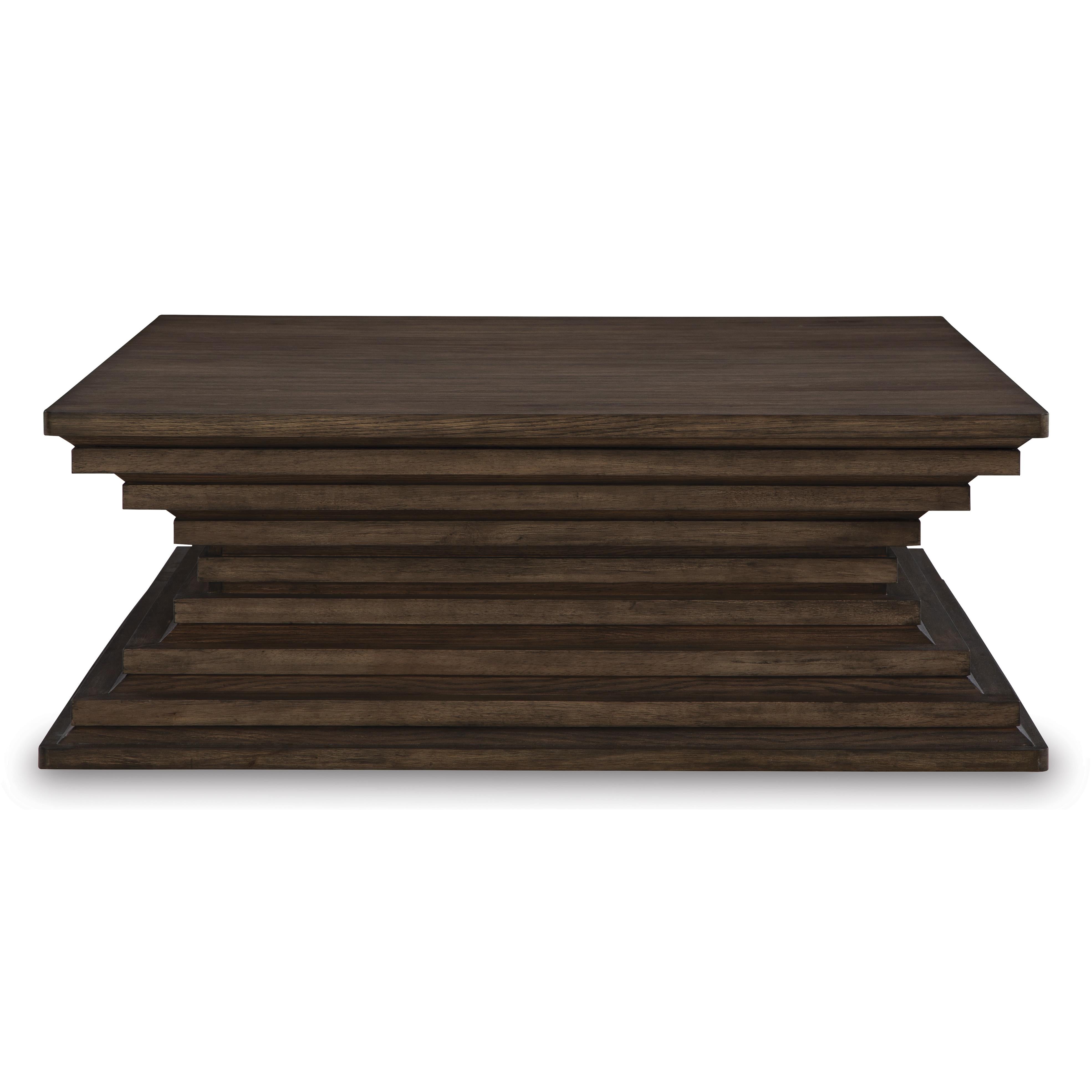  Signature Design by Ashley Hannodream T821-8 Square Cocktail Table IMAGE 2