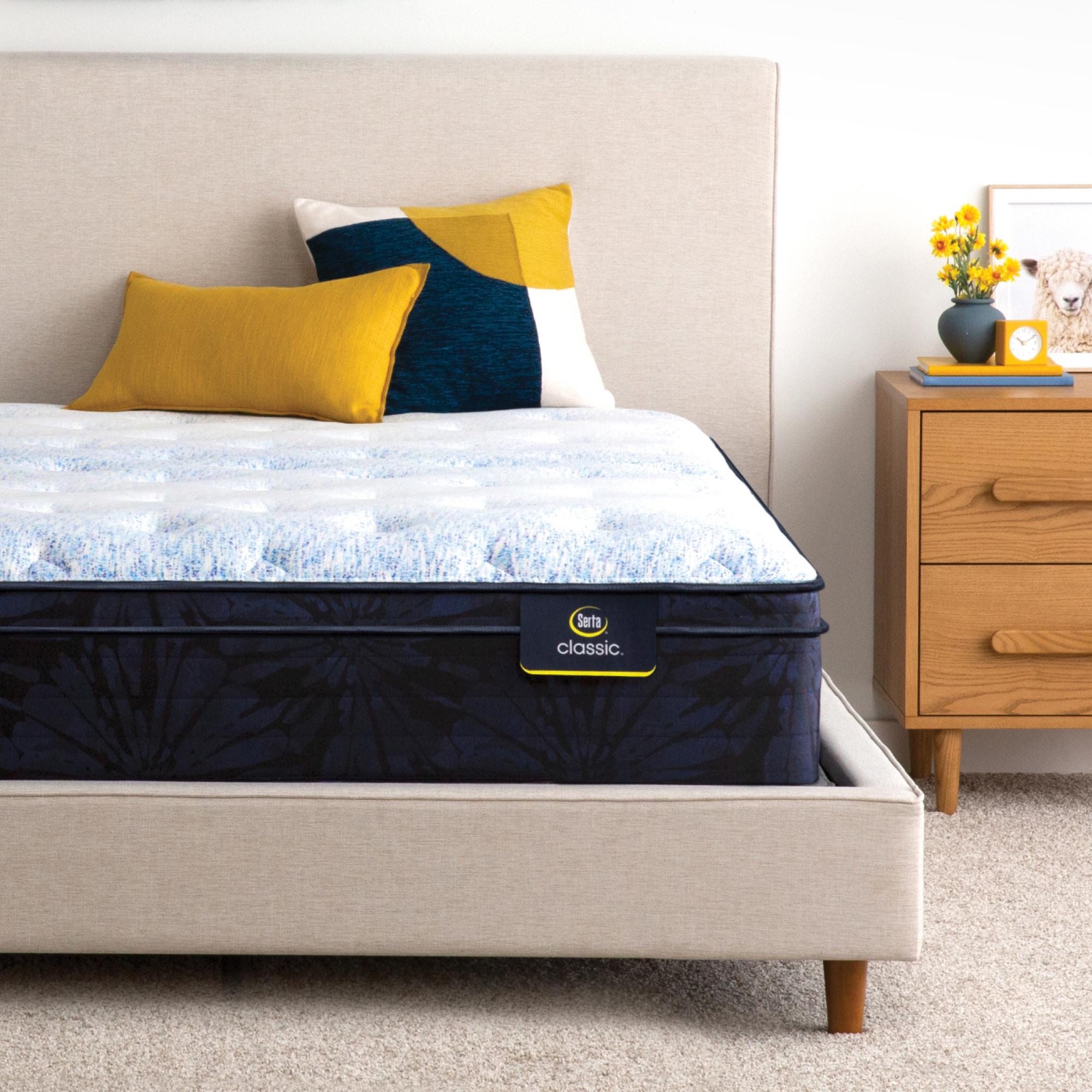  Size_King --  Classic Dorian 12.5" Plush Euro Top Mattress (King) IMAGE 2