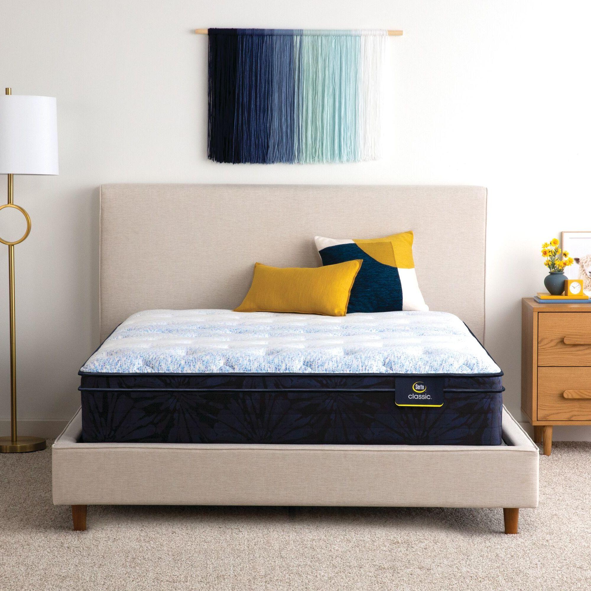  Size_California King --  Classic Dorian 12.5" Plush Euro Top Mattress (California King) IMAGE 1