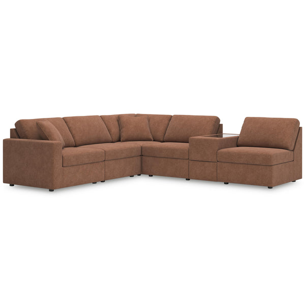 Signature Design by Ashley Modmax Fabric 6 pc Sectional