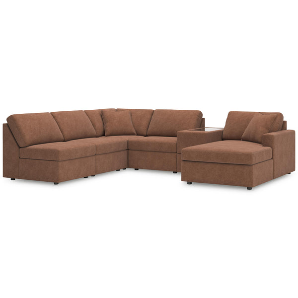 Signature Design by Ashley Modmax Fabric 6 pc Sectional