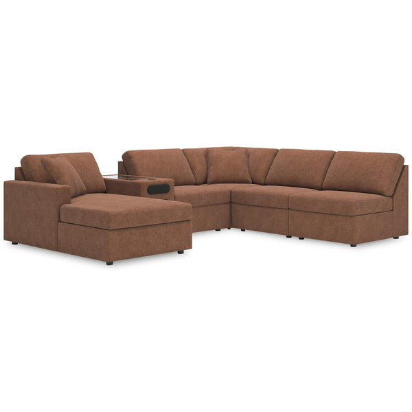 Signature Design by Ashley Modmax Fabric 6 pc Sectional