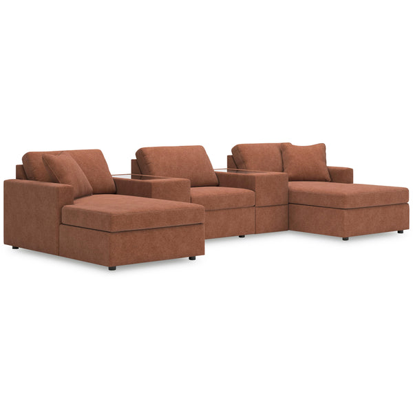 Signature Design by Ashley Modmax Fabric 5 pc Sectional