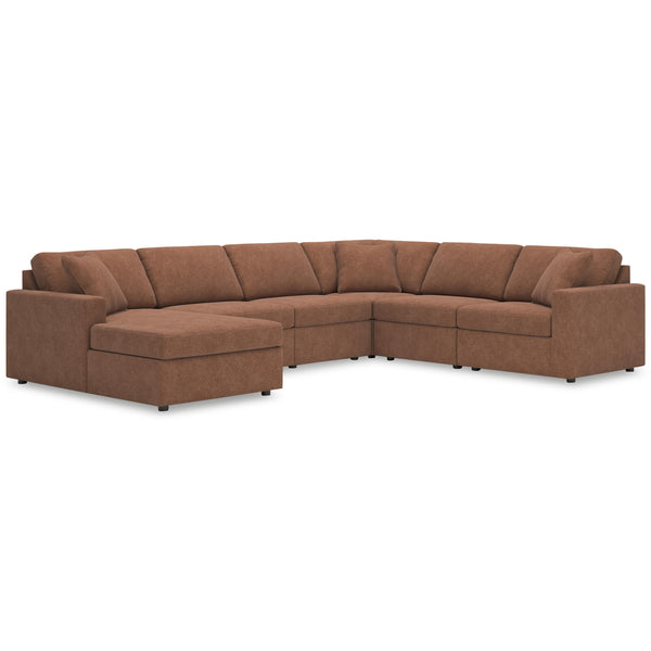 Signature Design by Ashley Modmax Fabric 6 pc Sectional