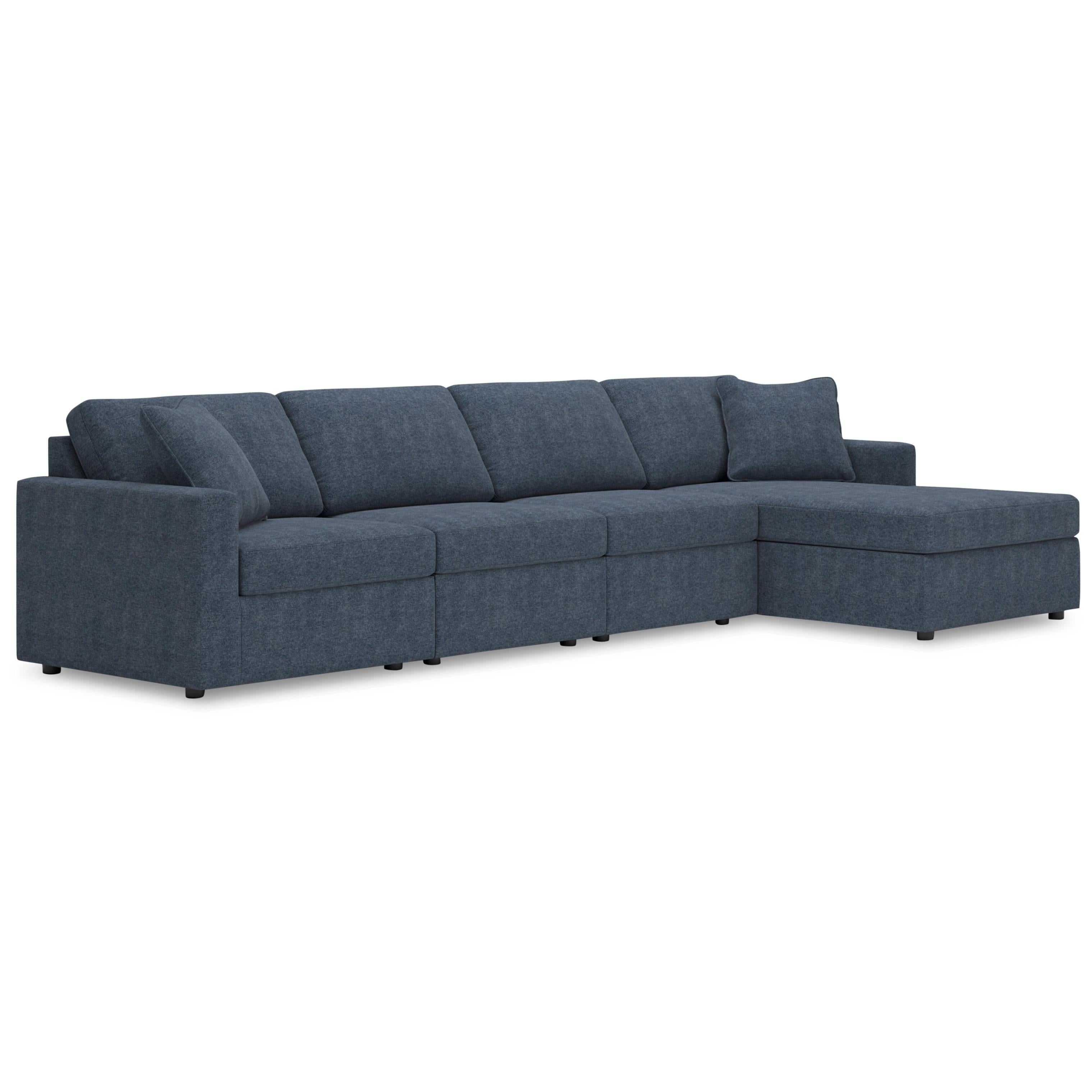  Manufacturer Color_Ink --  Modmax 92121S27 4 pc Sectional with Chaise IMAGE 1