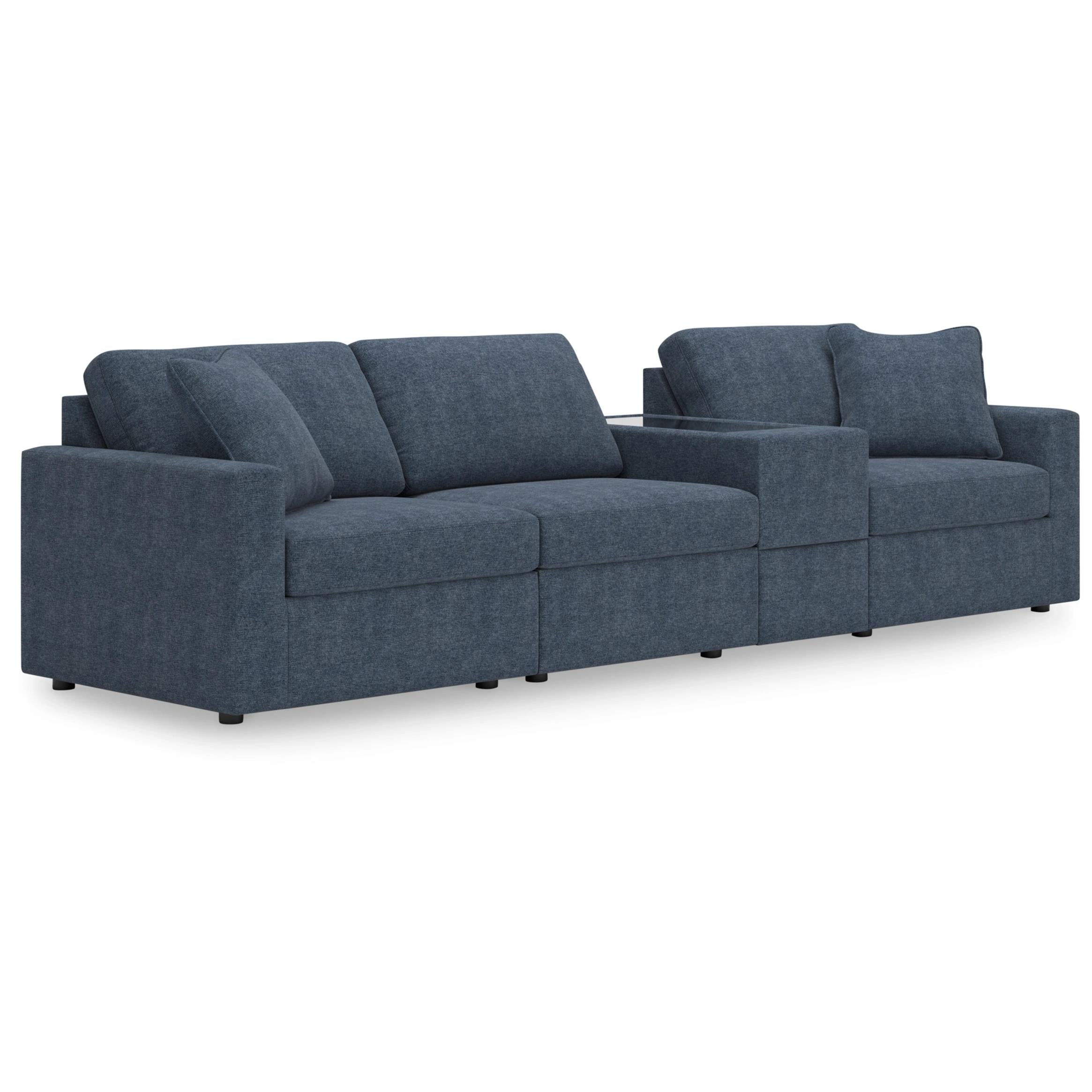 Manufacturer Color_Ink --  Modmax 92121S29 4 pc Sectional with Storage Console IMAGE 1
