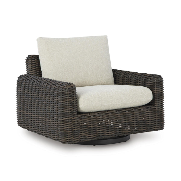Signature Design by Ashley Kimora P711-821 Swivel Glider Lounge with Cushion