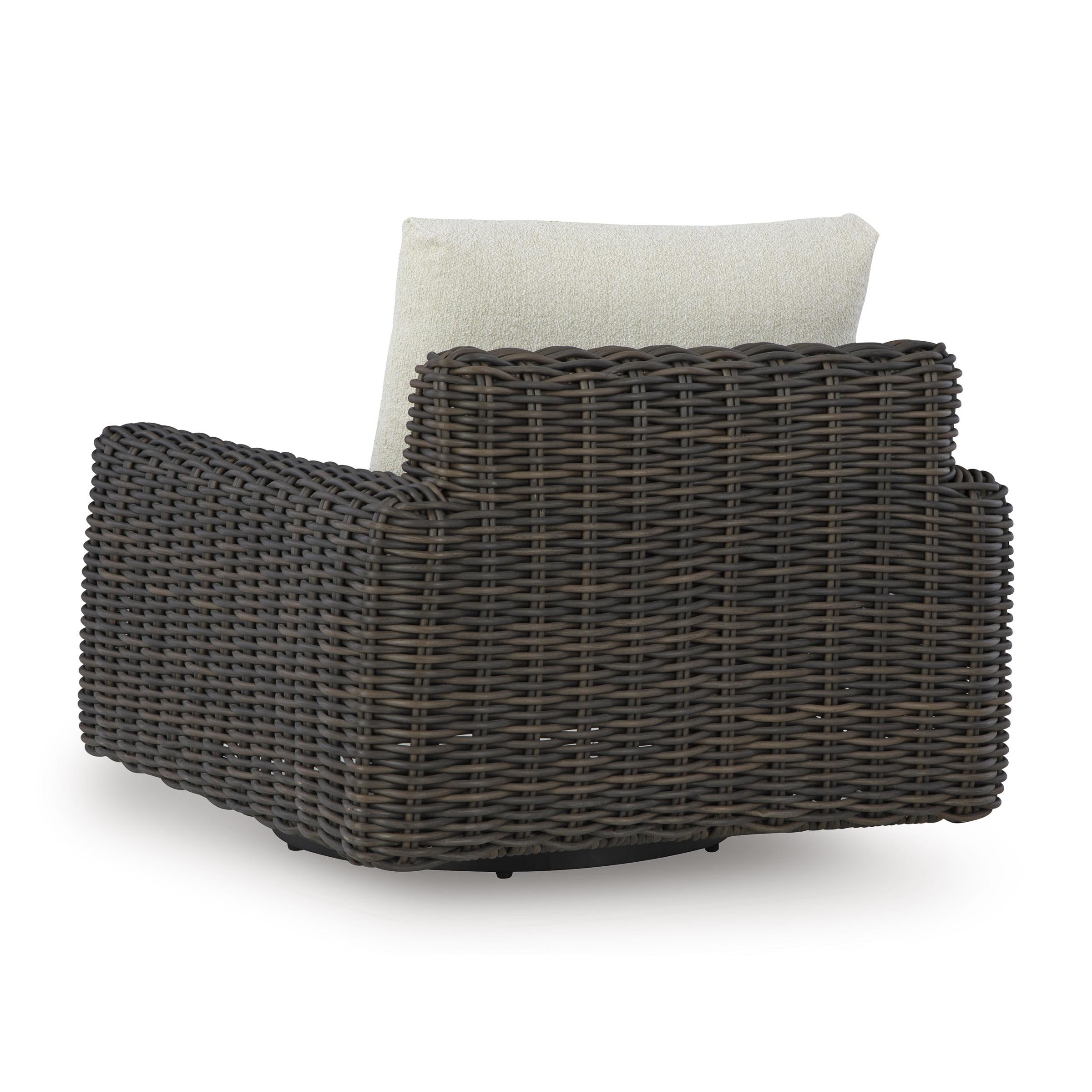  Signature Design by Ashley Kimora P711-821 Swivel Glider Lounge with Cushion IMAGE 4
