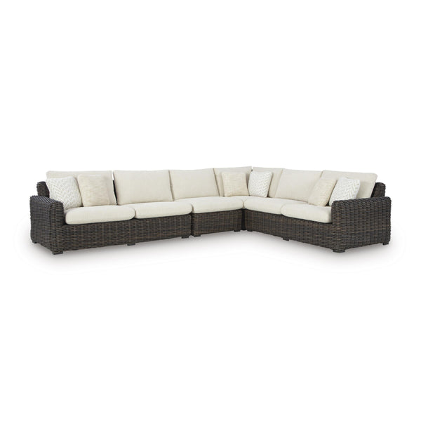Signature Design by Ashley Kimora P711P2 4 pc Outdoor Sectional