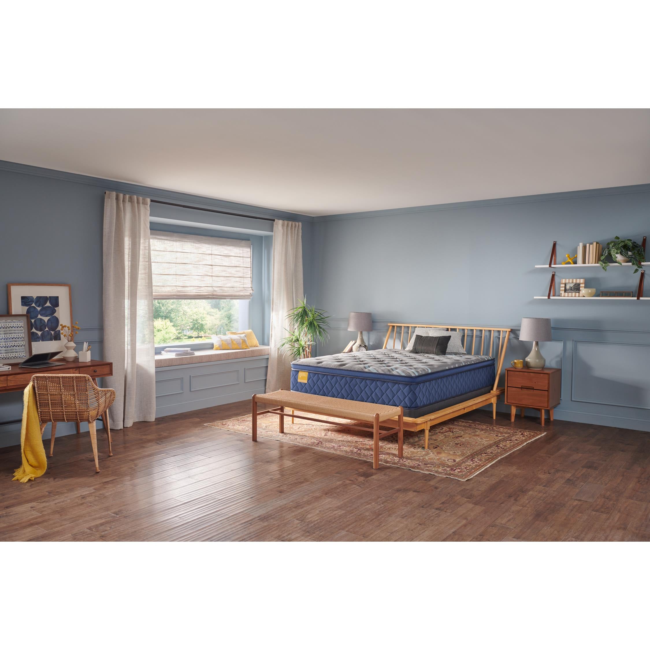  Size_Twin XL --  Featherton Soft Euro Pillow Top Mattress (Twin XL) IMAGE 8
