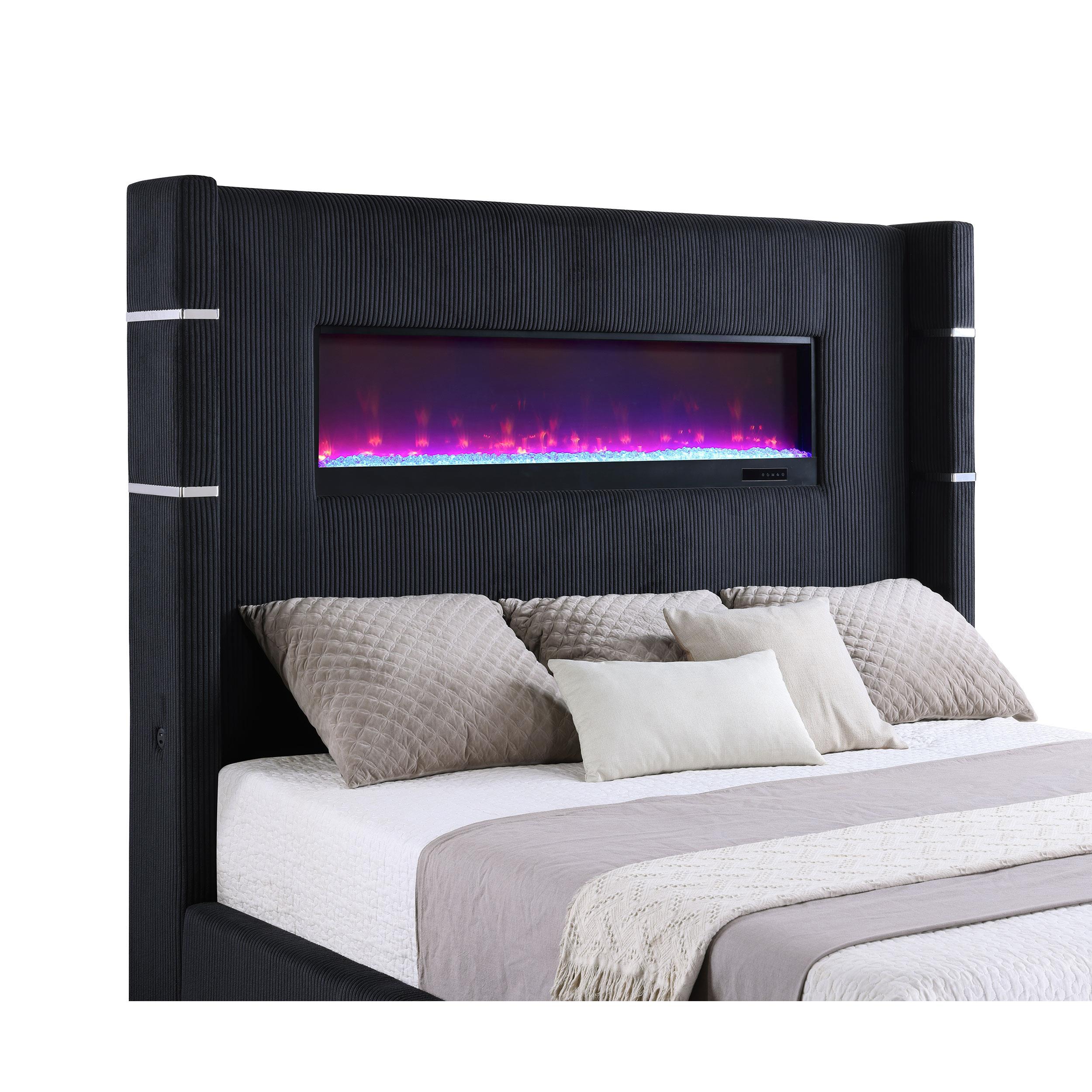  Size_Queen --  Coaster Furniture Tisdall Upholstered Panel Bed IMAGE 5