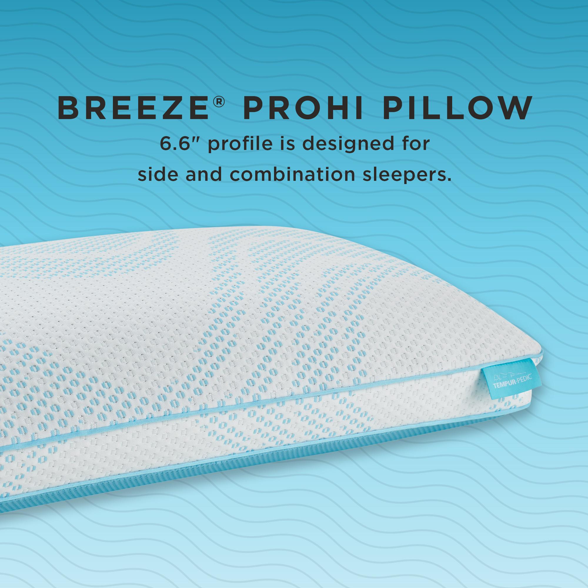  Tempur-Pedic Tempur-Pedic Breeze ProHi 2.0 Pillow (Queen) IMAGE 5