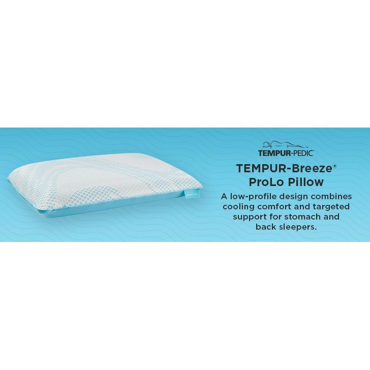  Tempur-Pedic Tempur-Pedic Breeze ProLo 2.0 Pillow (King) IMAGE 8