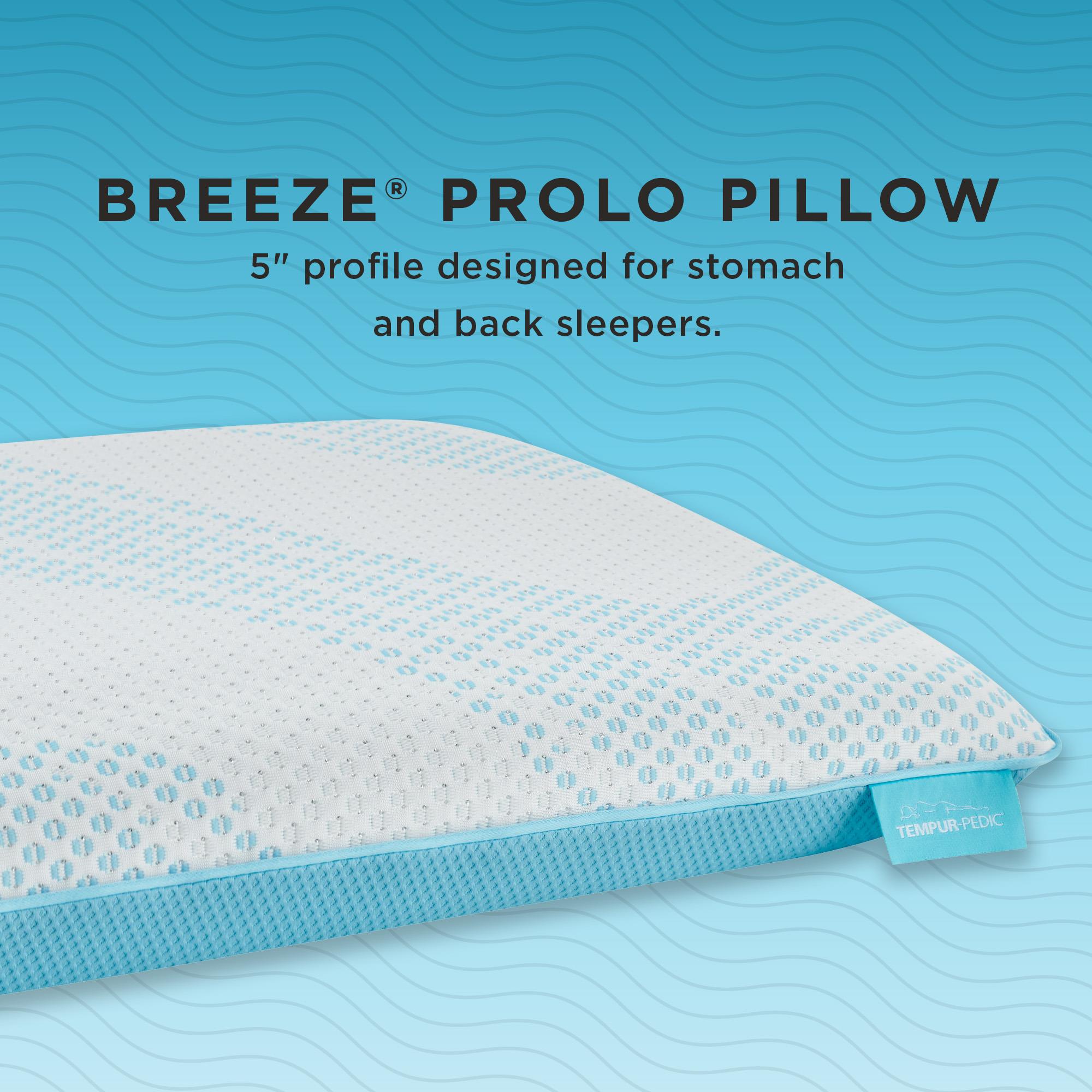  Tempur-Pedic Tempur-Pedic Breeze ProLo 2.0 Pillow (Queen) IMAGE 5