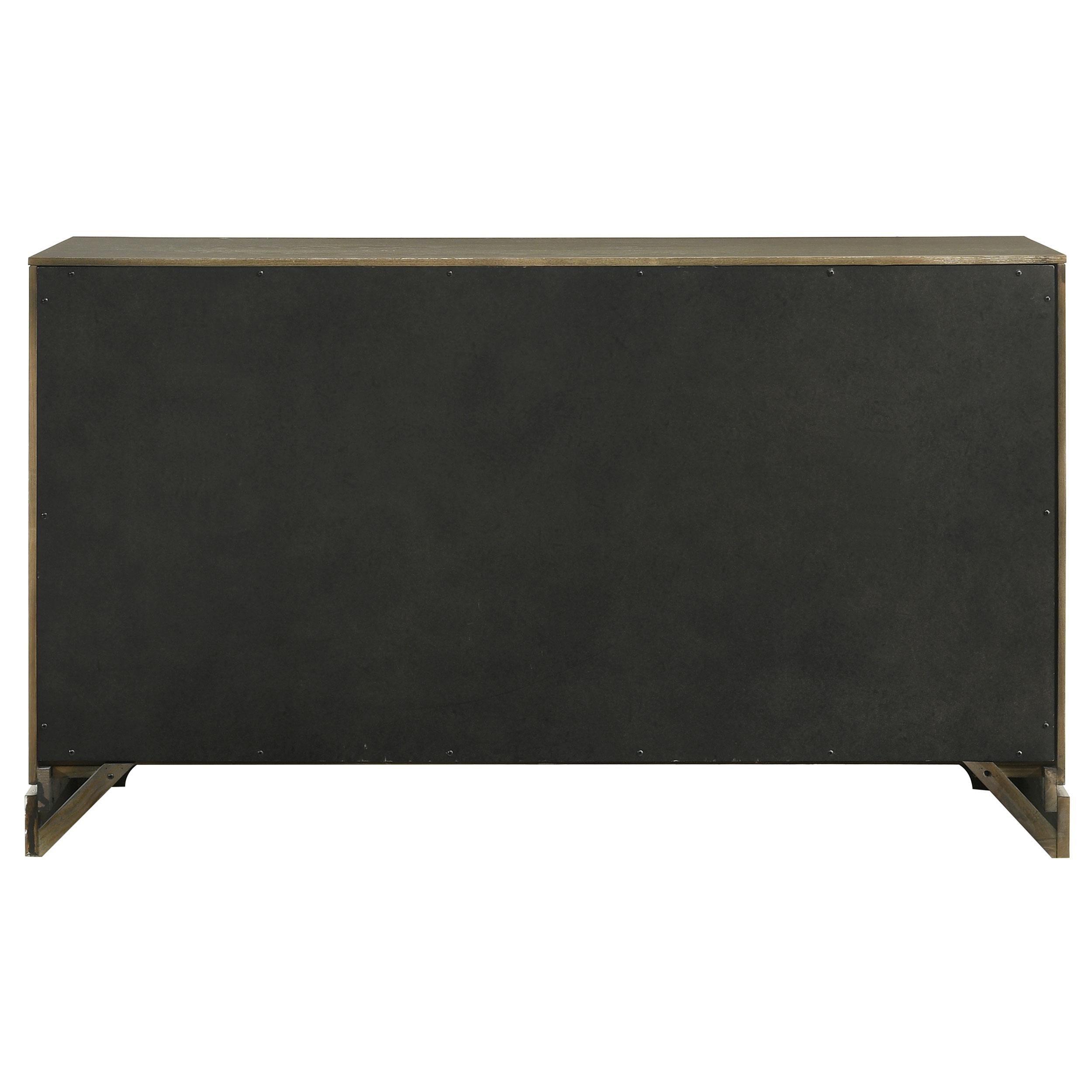  Coaster Furniture Gran Park 224933 6-Drawer Dresser Cabinet - Dark Cocoa IMAGE 7