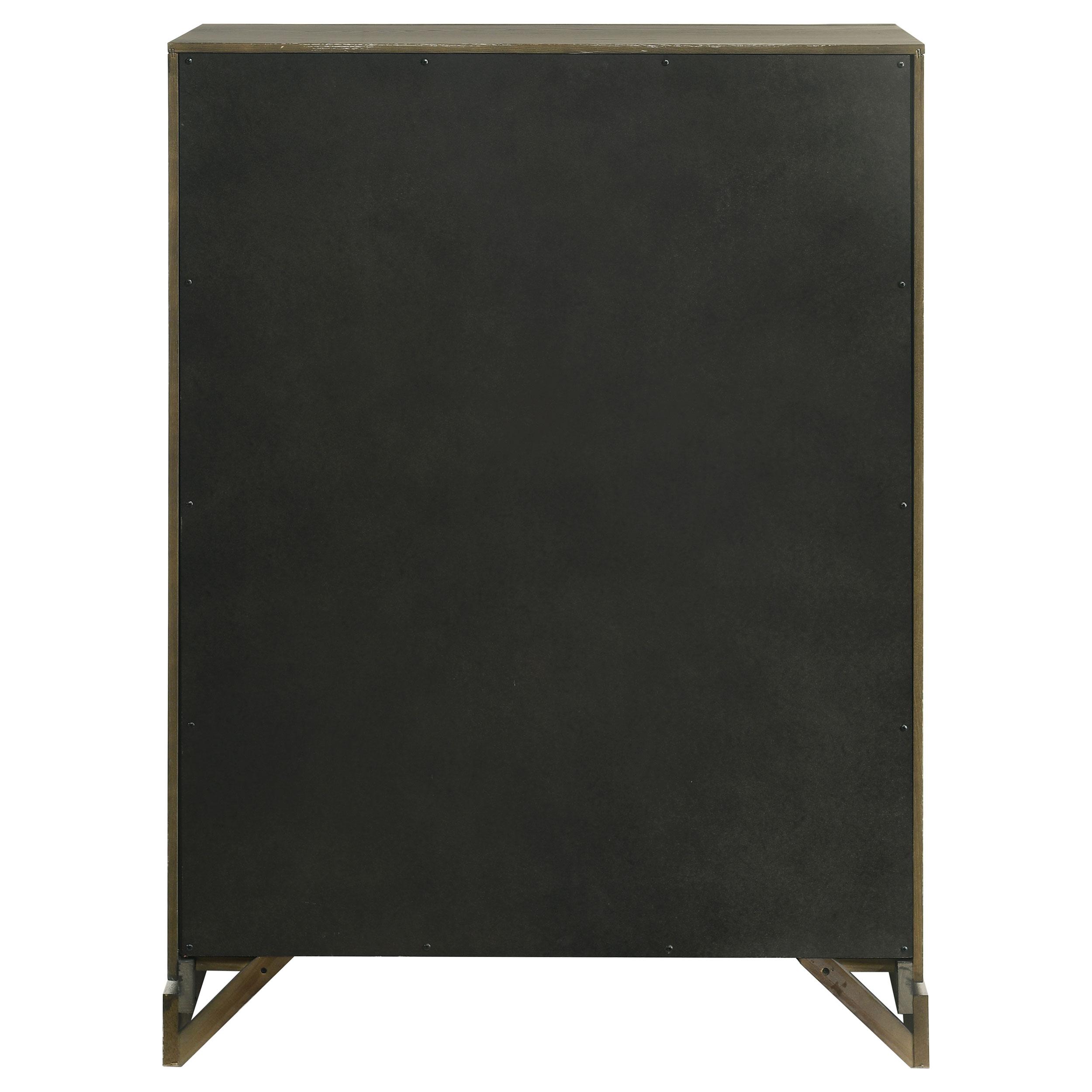  Coaster Furniture Gran Park 224935 5-Drawer Bedroom Chest of Drawers - Dark Cocoa IMAGE 7
