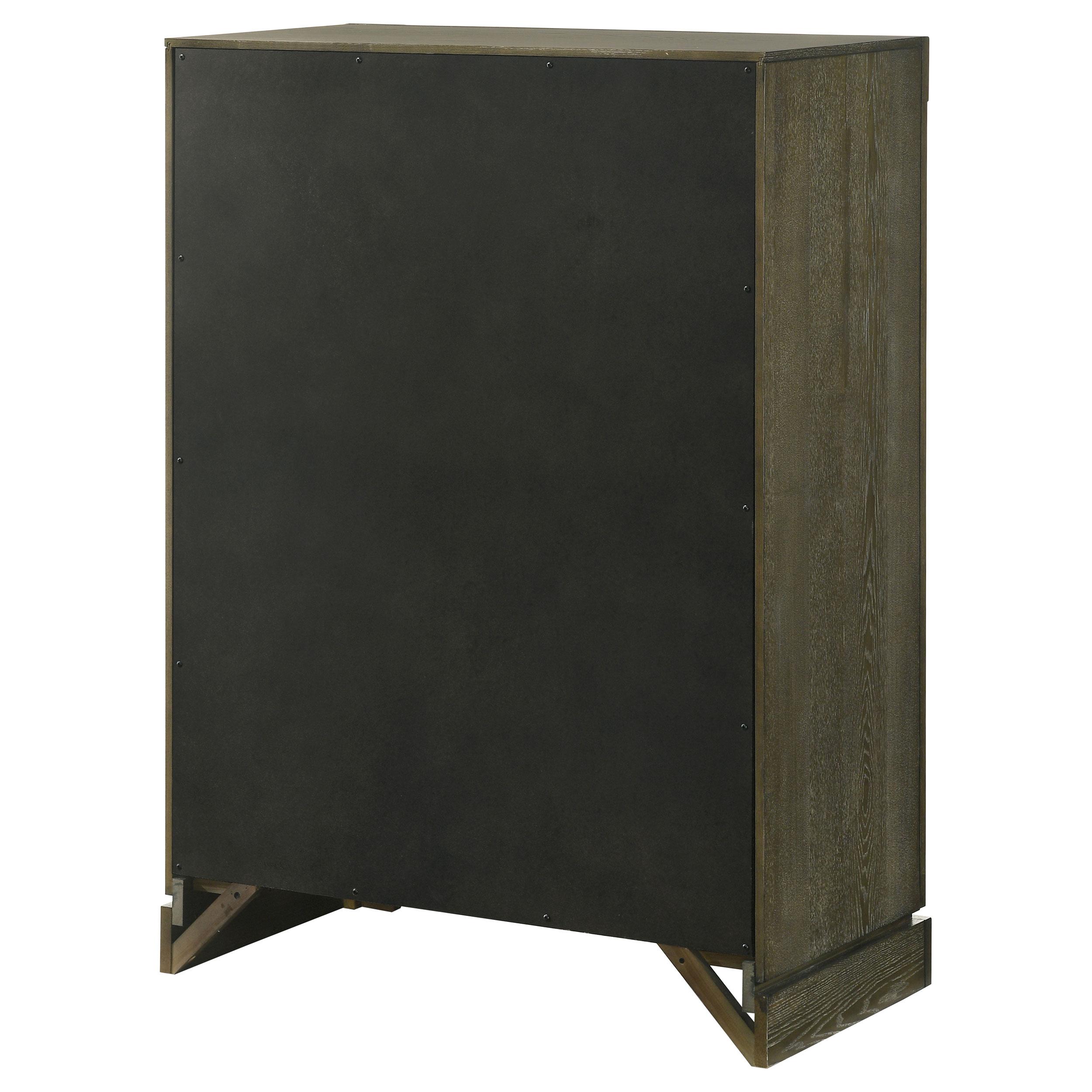  Coaster Furniture Gran Park 224935 5-Drawer Bedroom Chest of Drawers - Dark Cocoa IMAGE 8