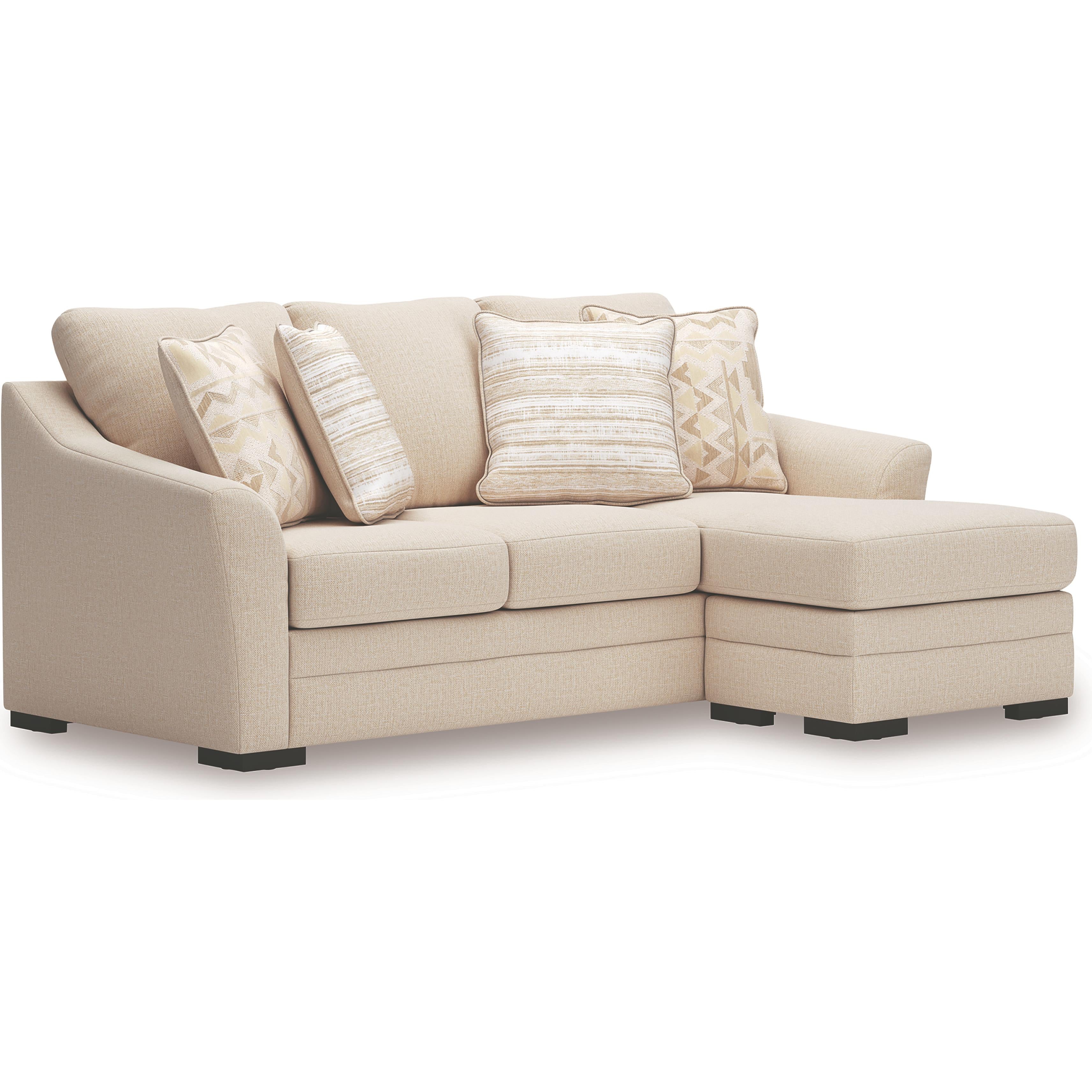  Benchcraft Lango 4860268 Queen Sofa Chaise Sleeper IMAGE 1