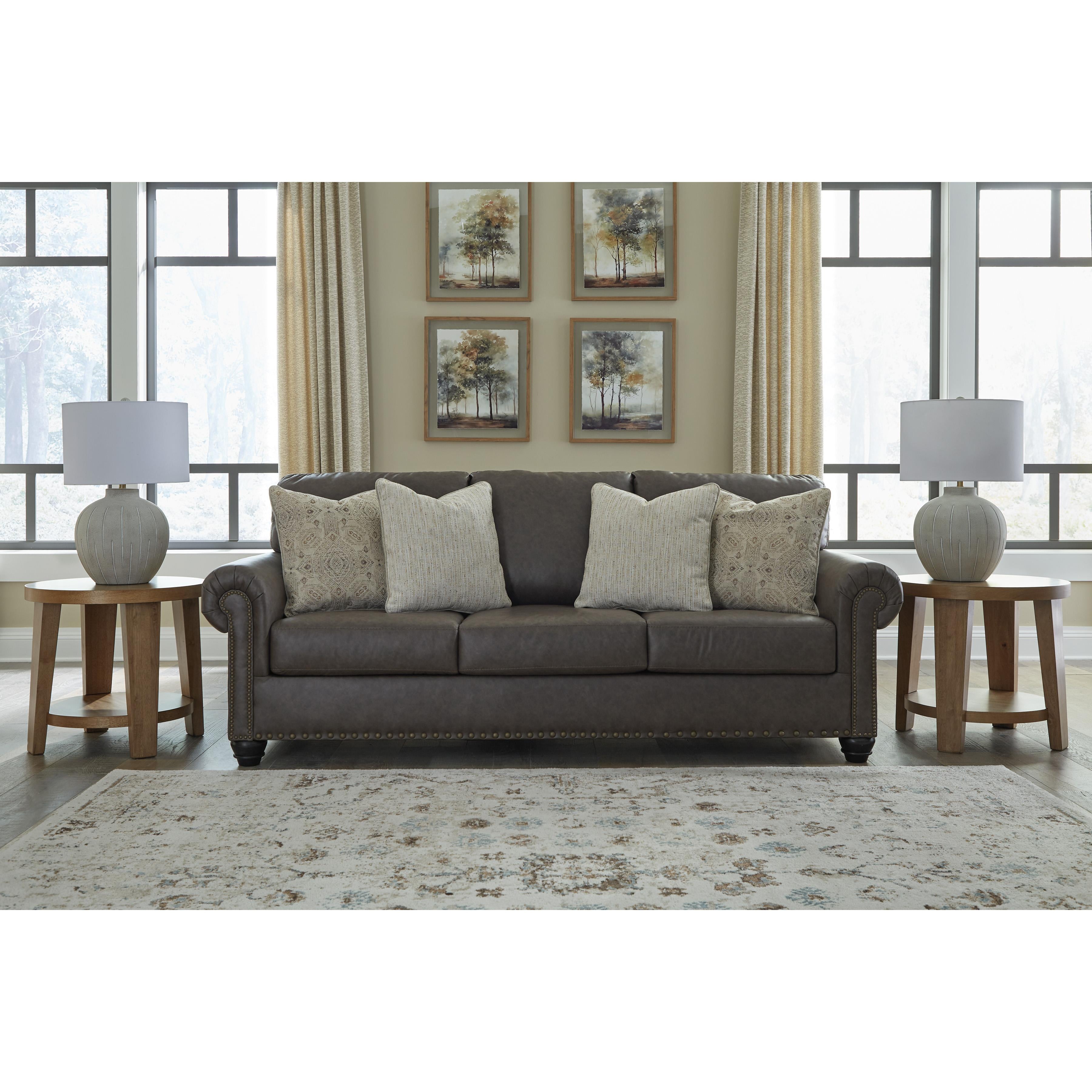 Benchcraft Roxmere 5550339 Queen Sofa Sleeper IMAGE 5