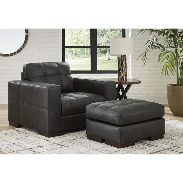 Signature Design by Ashley Luigi 56506U2 Oversized Chair and Ottoman
