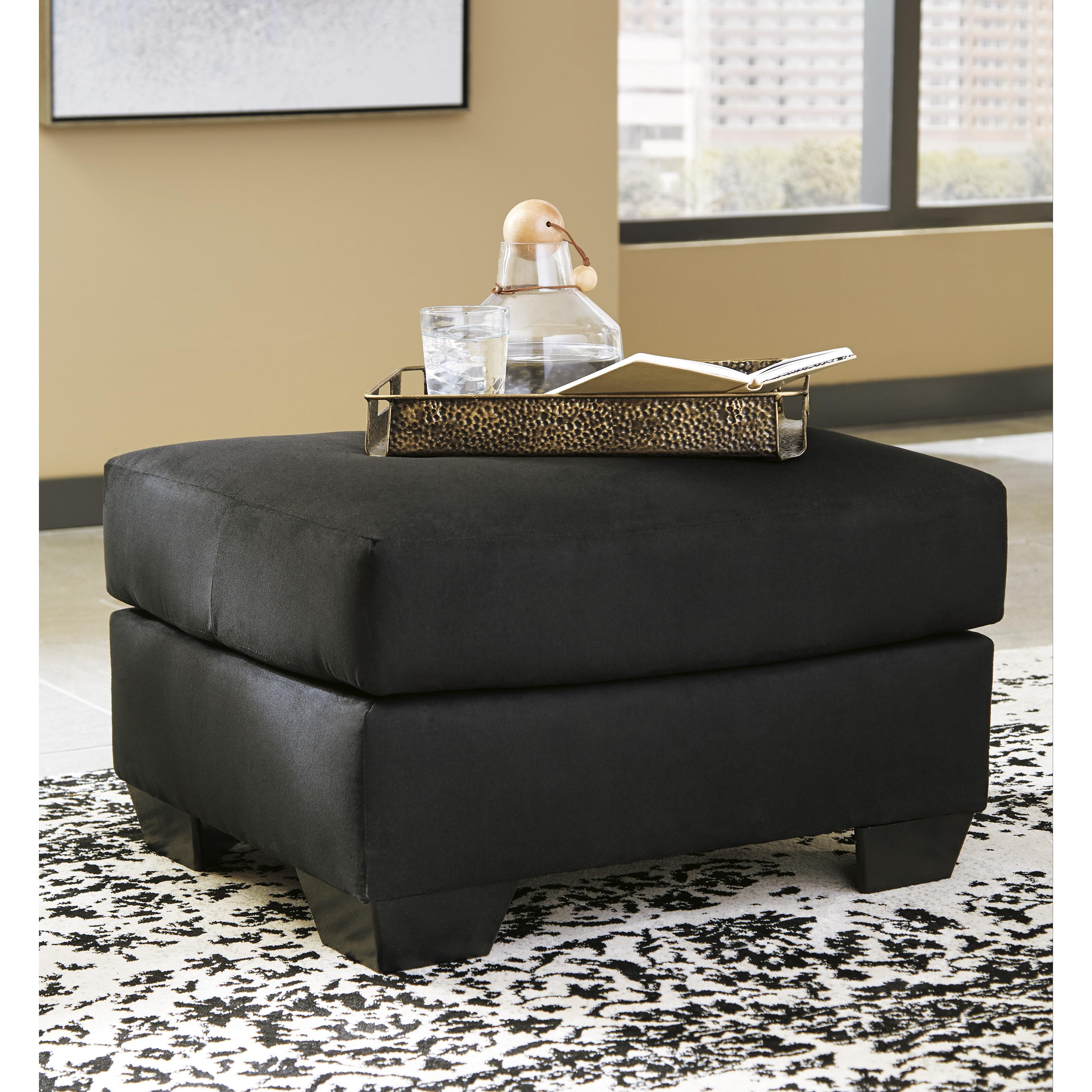 Manufacturer Color_Black --  Darcy 75008U3 Chair and Ottoman IMAGE 3