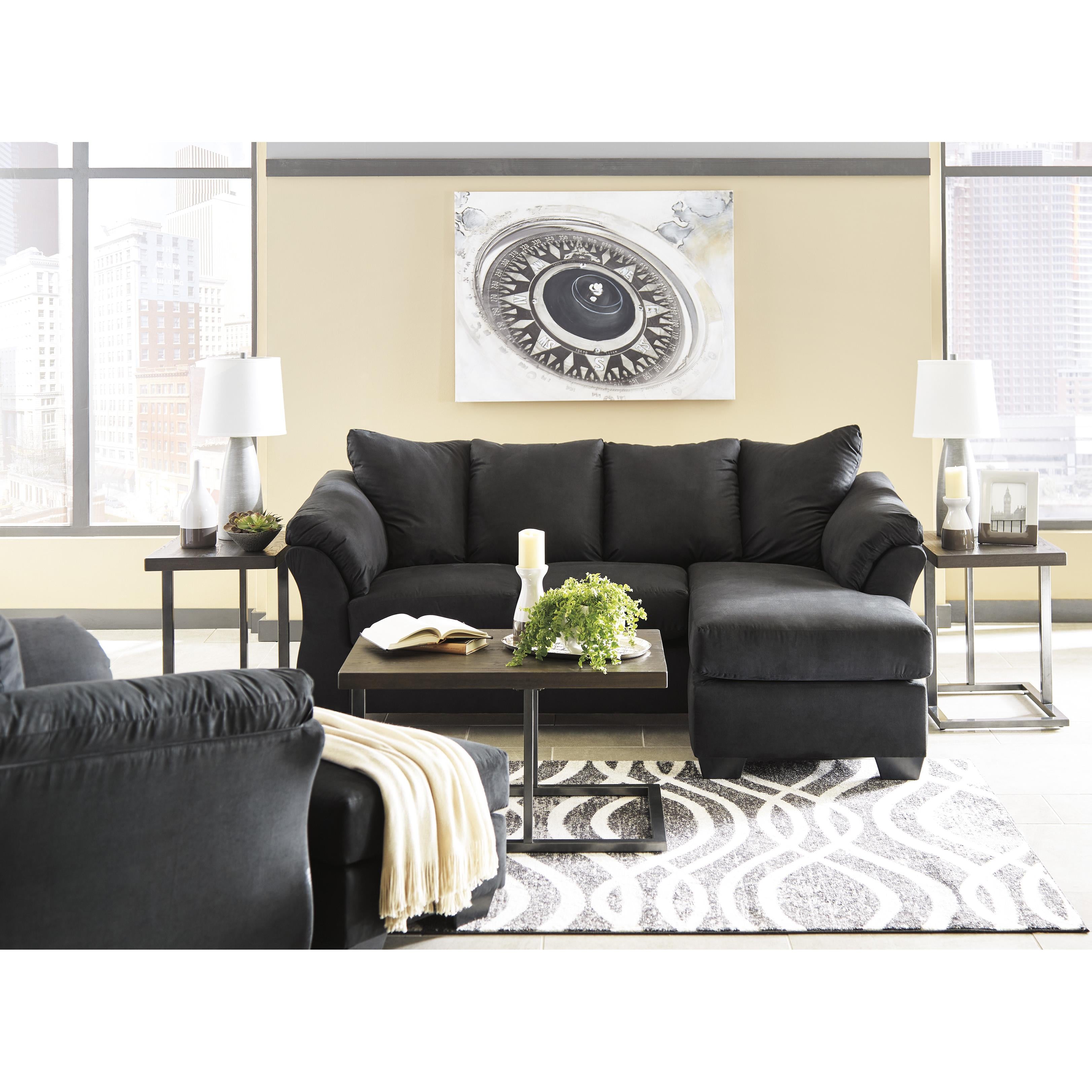  Manufacturer Color_Black --  Darcy 75008U3 Chair and Ottoman IMAGE 7