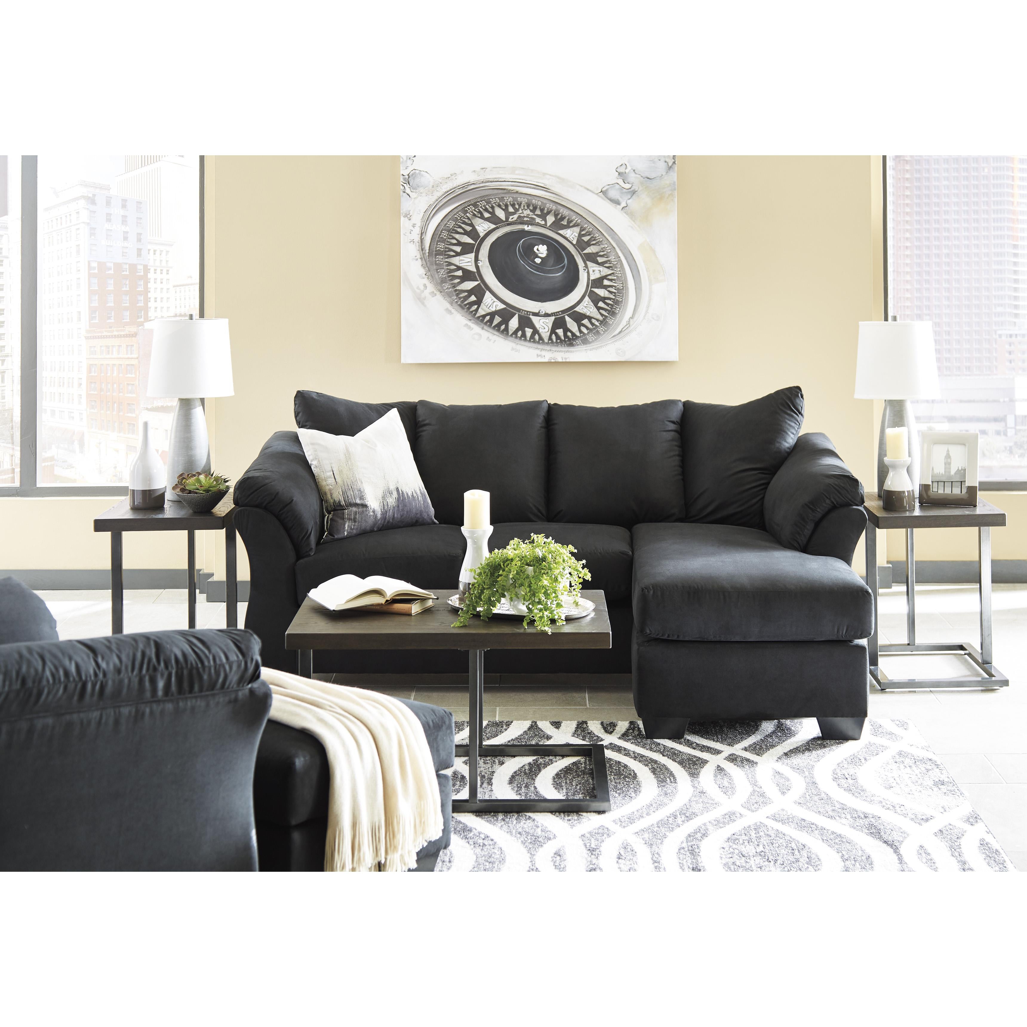  Manufacturer Color_Black --  Darcy 75008U3 Chair and Ottoman IMAGE 8