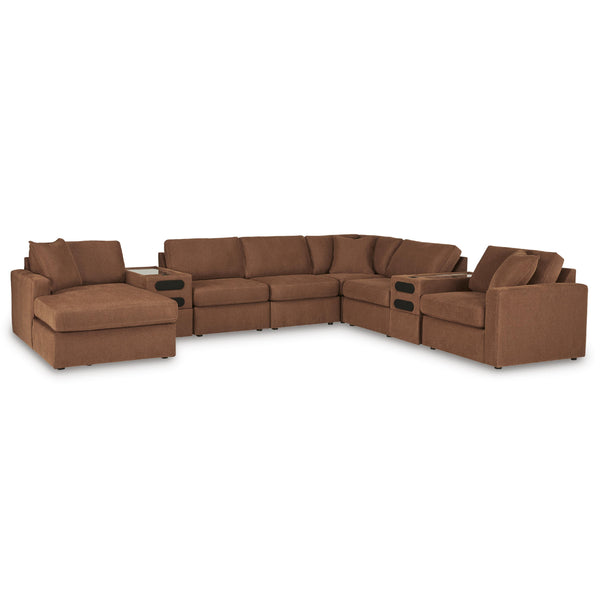 Signature Design by Ashley Modmax Fabric 8 pc Sectional