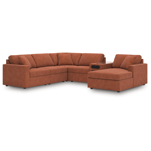 Signature Design by Ashley Modmax Fabric 6 pc Sectional