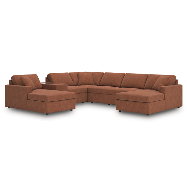 Signature Design by Ashley Modmax Fabric 7 pc Sectional