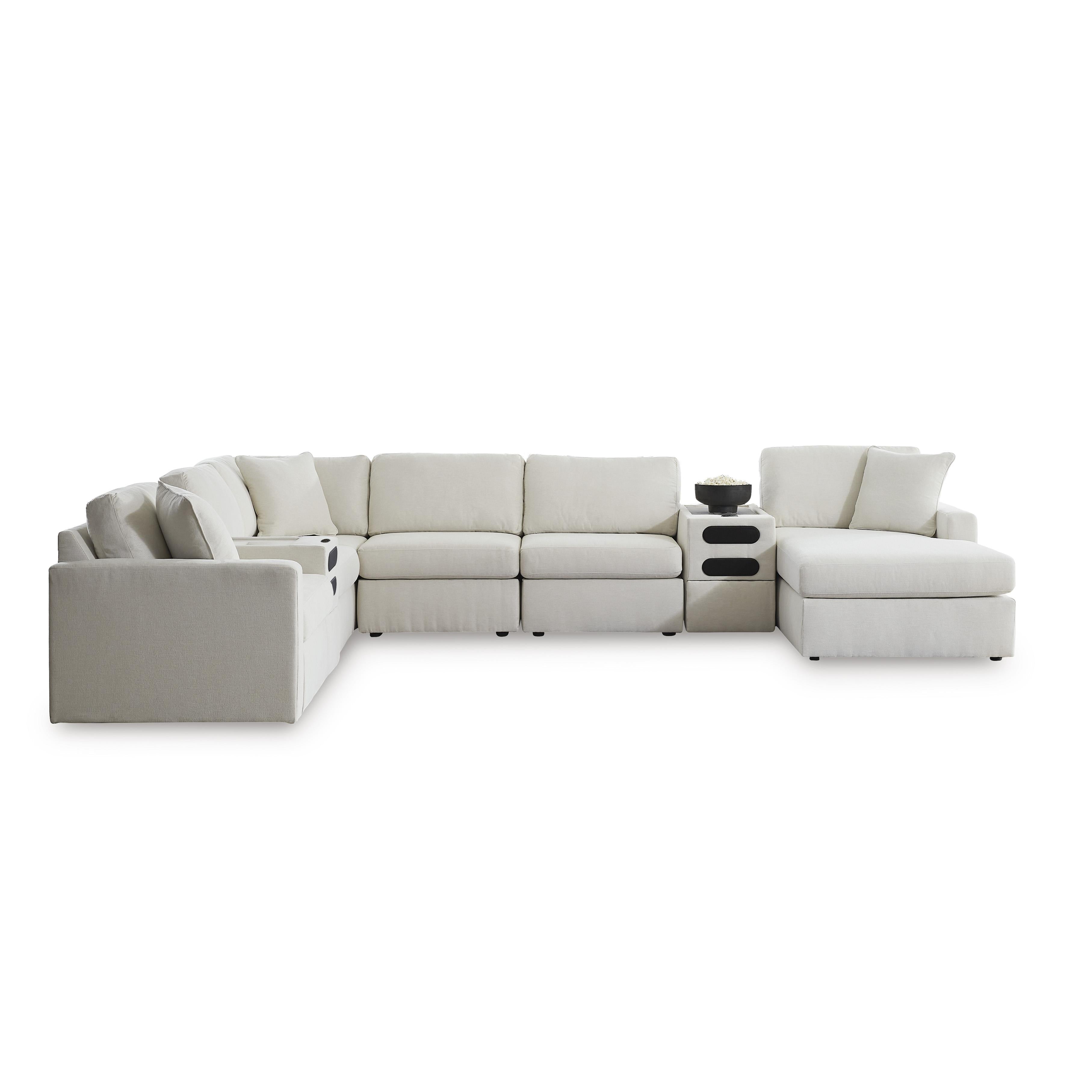  Manufacturer Color_Oyster --  Modmax 92103S48 8-PC Sectional with Chaise and Audio Consoles IMAGE 1