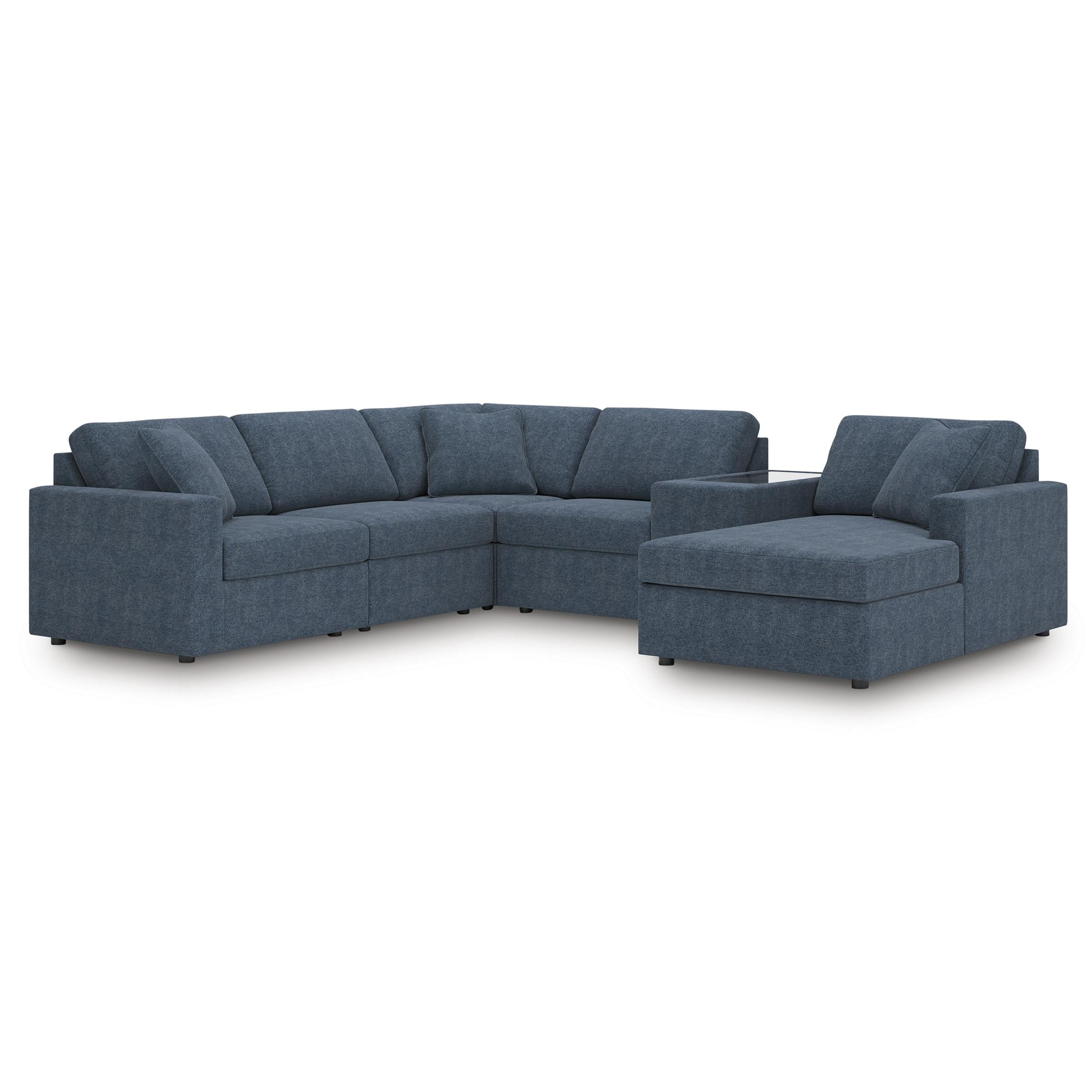  Manufacturer Color_Ink --  Modmax 92121S53 6 pc Sectional with Chaise IMAGE 1